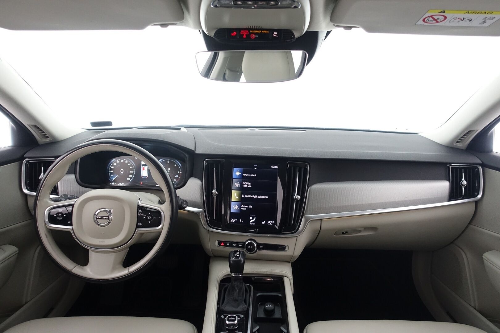 Volvo V90 2017 D5 AWD Inscription aut - | Webasto | ACC | HUD | 360-kamera | Nahkasisusta | Koukku | High Performance Audio | EI ADBLUETA! | Hihna vaihdettu 2025 | 2x renkaat ja vanteet 