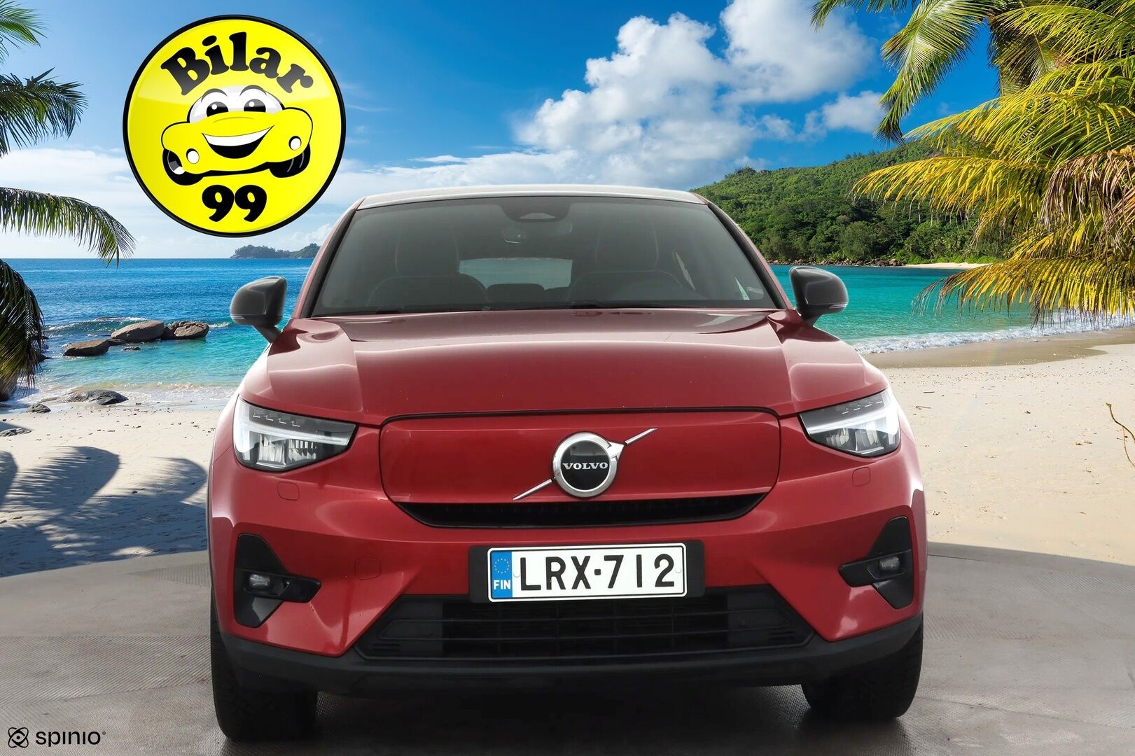 Volvo C40 2023 Recharge Twin Plus aut * Pilot assist / ILP / Koukku / Lasikatto / Muistipenkki / P.kamera / High performance audio * - 1.Om Suomi-auto / Akku kuntotarkastettu SoH 92% / Kahdet Renkaat 