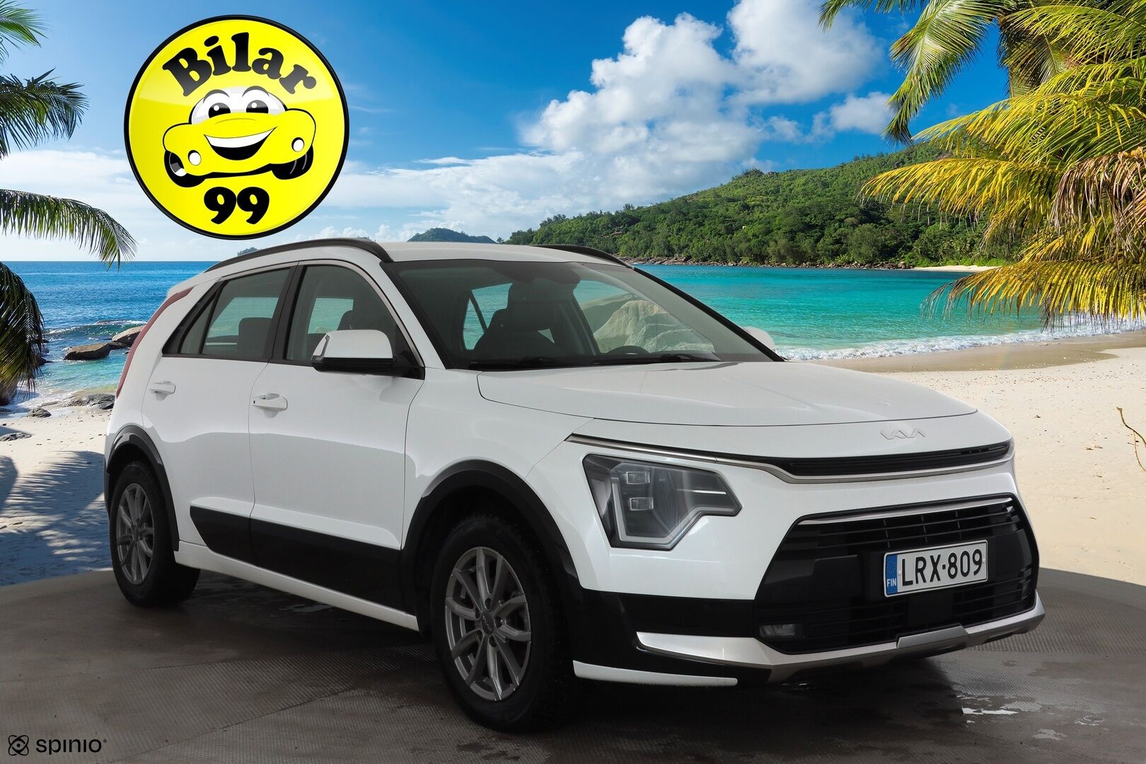 Kia Niro 2023 1,6 GDI Hybrid EX DCT Premium * ACC / P.kamera / Sähköpenkki / LED / Navi / KeylessGo / Sähköluukku * - 1.Om Suomi-auto / Kahdet renkaat aluvanteilla 