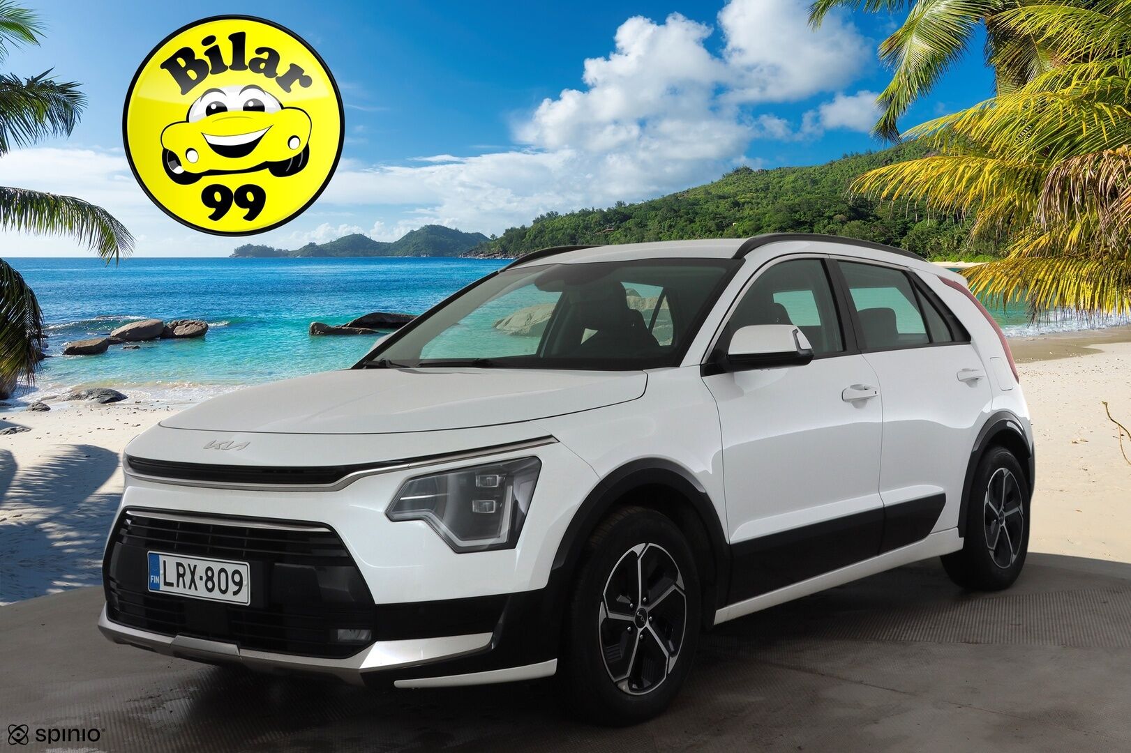 Kia Niro 2023 1,6 GDI Hybrid EX DCT Premium * ACC / P.kamera / Sähköpenkki / LED / Navi / KeylessGo / Sähköluukku * - 1.Om Suomi-auto / Kahdet renkaat aluvanteilla 