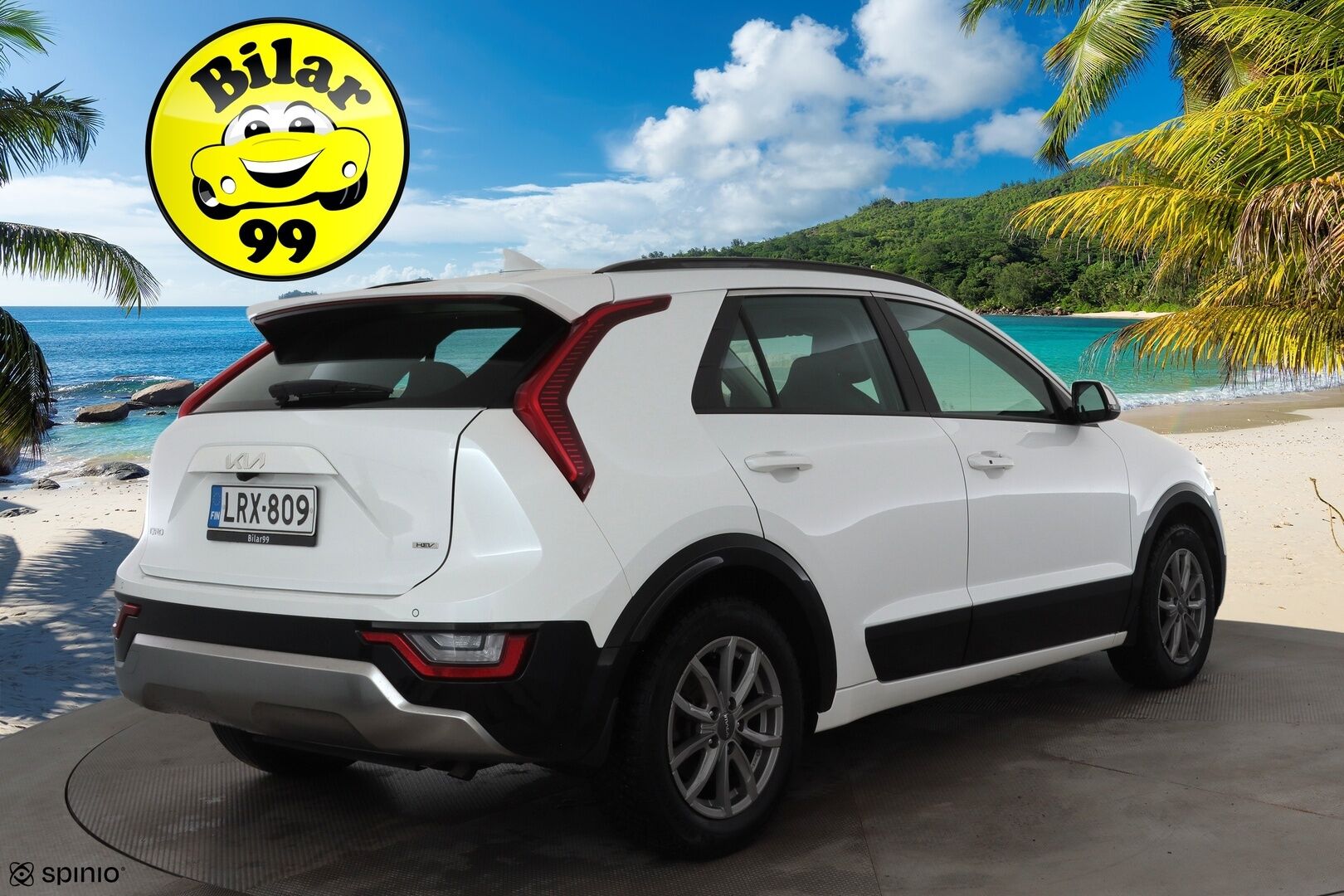 Kia Niro 2023 1,6 GDI Hybrid EX DCT Premium * ACC / P.kamera / Sähköpenkki / LED / Navi / KeylessGo / Sähköluukku * - 1.Om Suomi-auto / Kahdet renkaat aluvanteilla 