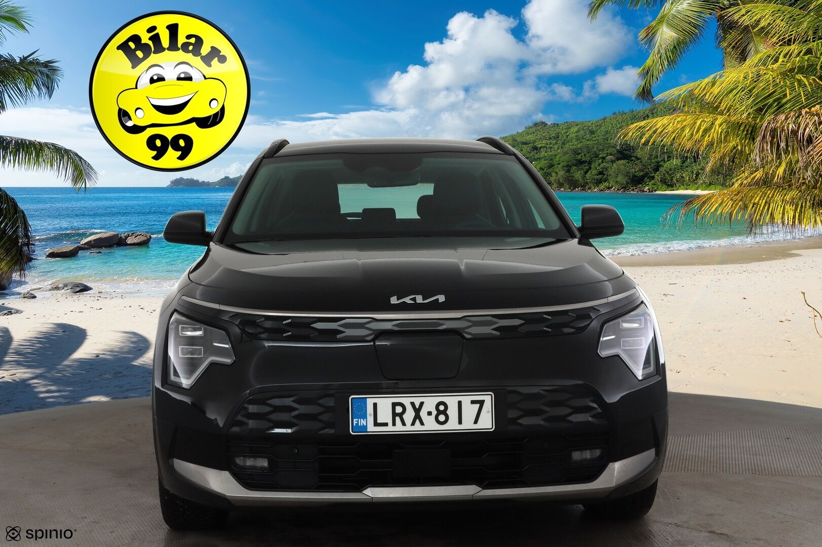 Kia Niro 2023 NIRO EX 64kWh 150 kW * Suomi-auto / ACC / P.kamera / ILP / LED / Navi / KeylessGo / Puolinahat * - Kahdet renkaat aluvanteilla / Merkkihuollettu - HULLUT BLACKWEEK JATKOT - KORKOTARJOUS 2,49%