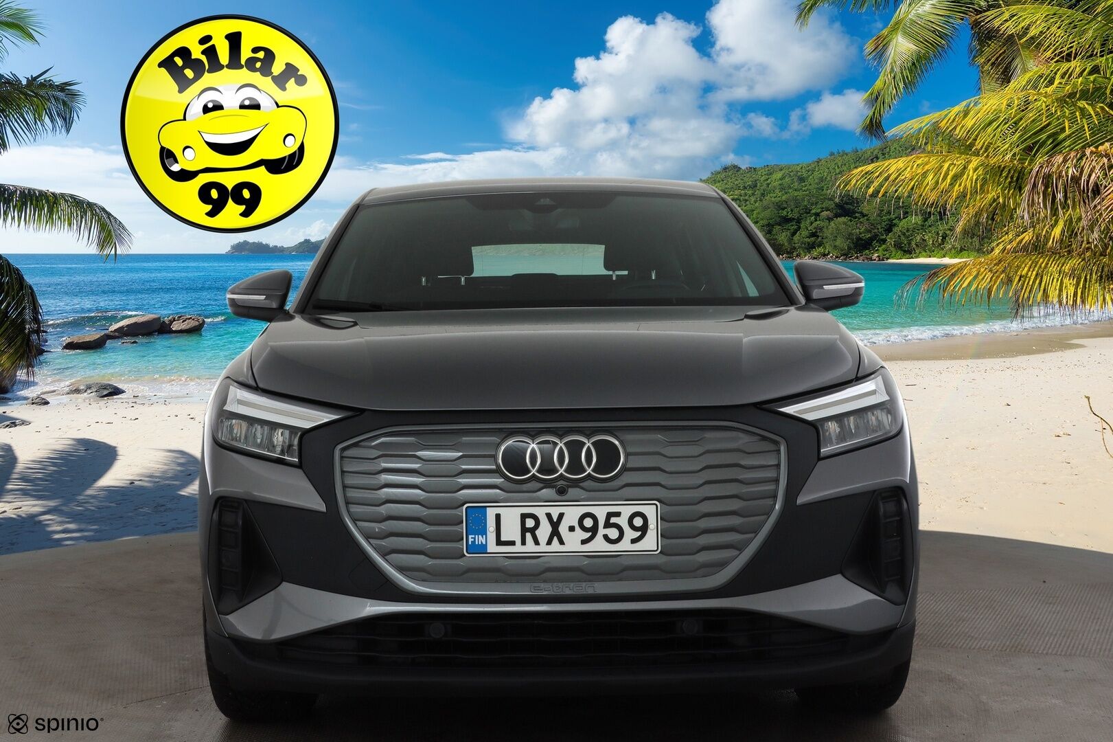 Audi Q4 e-tron 2023 40 e-tron Sportback * Sonos / ILP / ACC / LED / P.Kamera / Navi / Kaistavahti * - 1-om Suomi-auto / 2x Latauskaapelit / Kahdet renkaat - HULLUT JOULUT KORKOTARJOUS 2,49% 