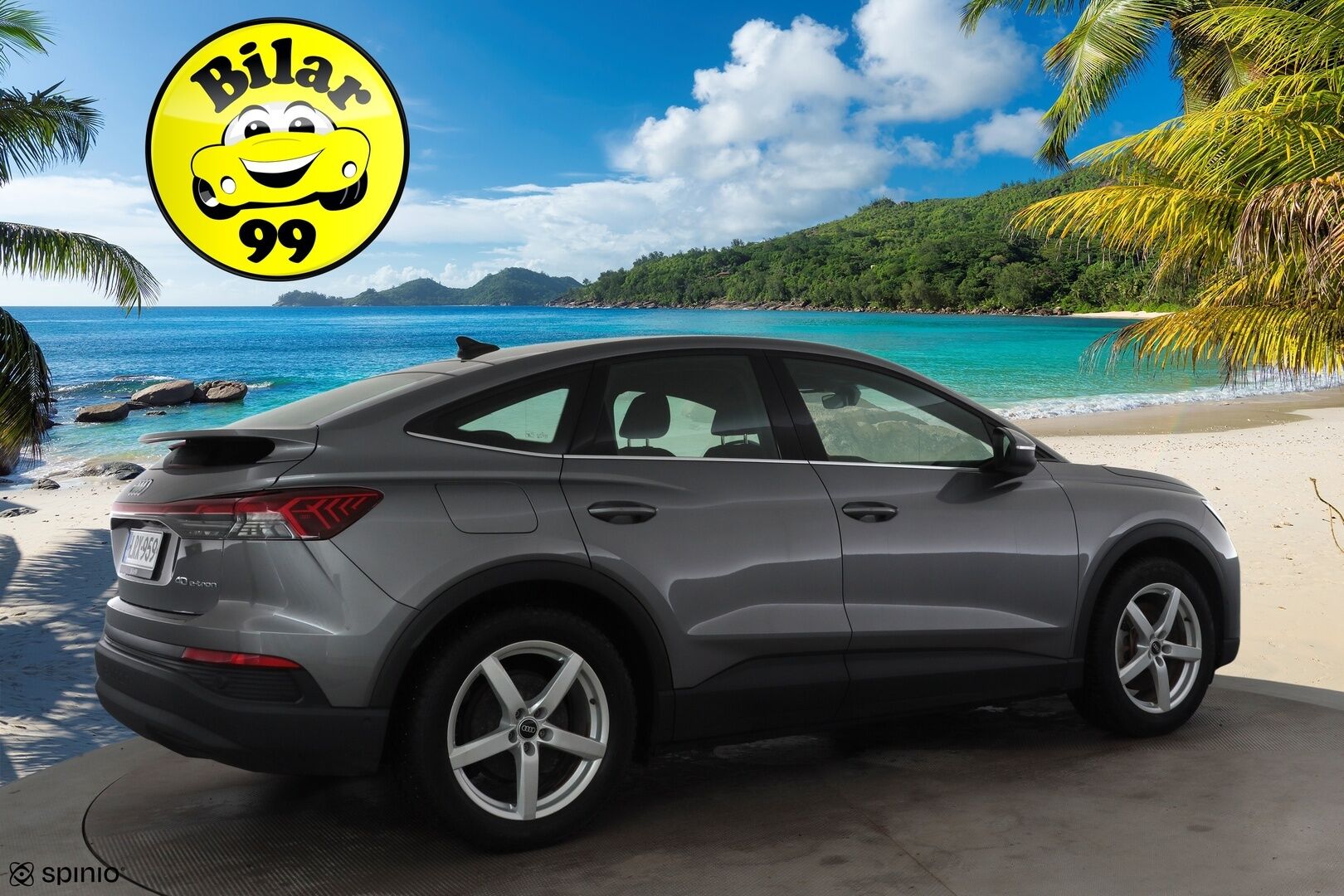 Audi Q4 e-tron 2023 40 e-tron Sportback * Sonos / ILP / ACC / LED / P.Kamera / Navi / Kaistavahti * - 1-om Suomi-auto / 2x Latauskaapelit / Kahdet renkaat - HULLUT JOULUT KORKOTARJOUS 2,49% 