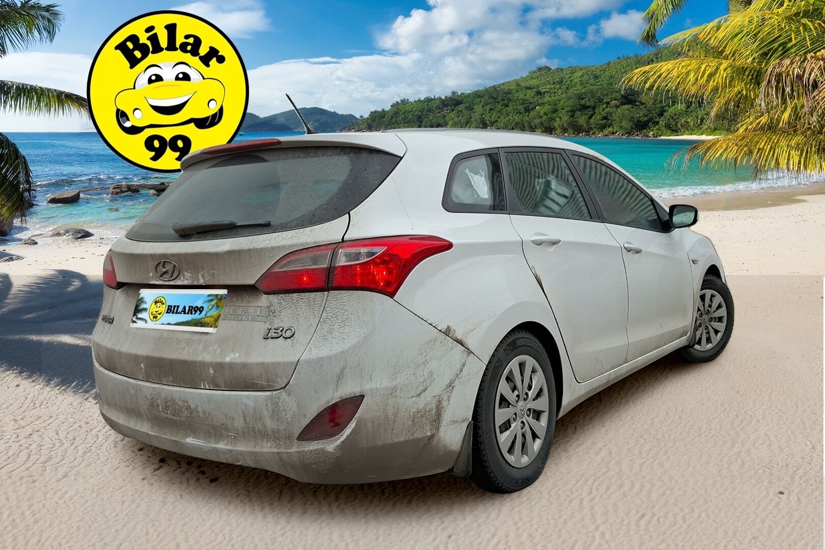 Hyundai i30 Wagon 2016 1,4 6MT ISG Classic * Suomiauto / Ratinlämmitys / Sisäpistoke / Vähän ajettu! - Ilmastointi / 2x Todella hyvät renkaat! - HULLUT AVAJAISHULINAT KORKOTARJOUS 3,29 %