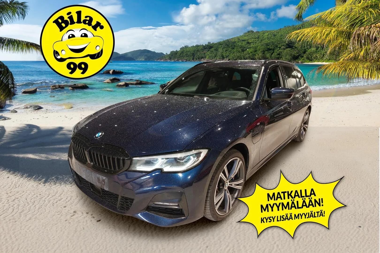 BMW 330e 2021 G21 Touring 330e xDrive M Sport - ACC | Laser | HUD | H/K | Panorama | Koukku | Comfort Access | Tulossa myyntiin, kysy lisätiedot myyjältä! 