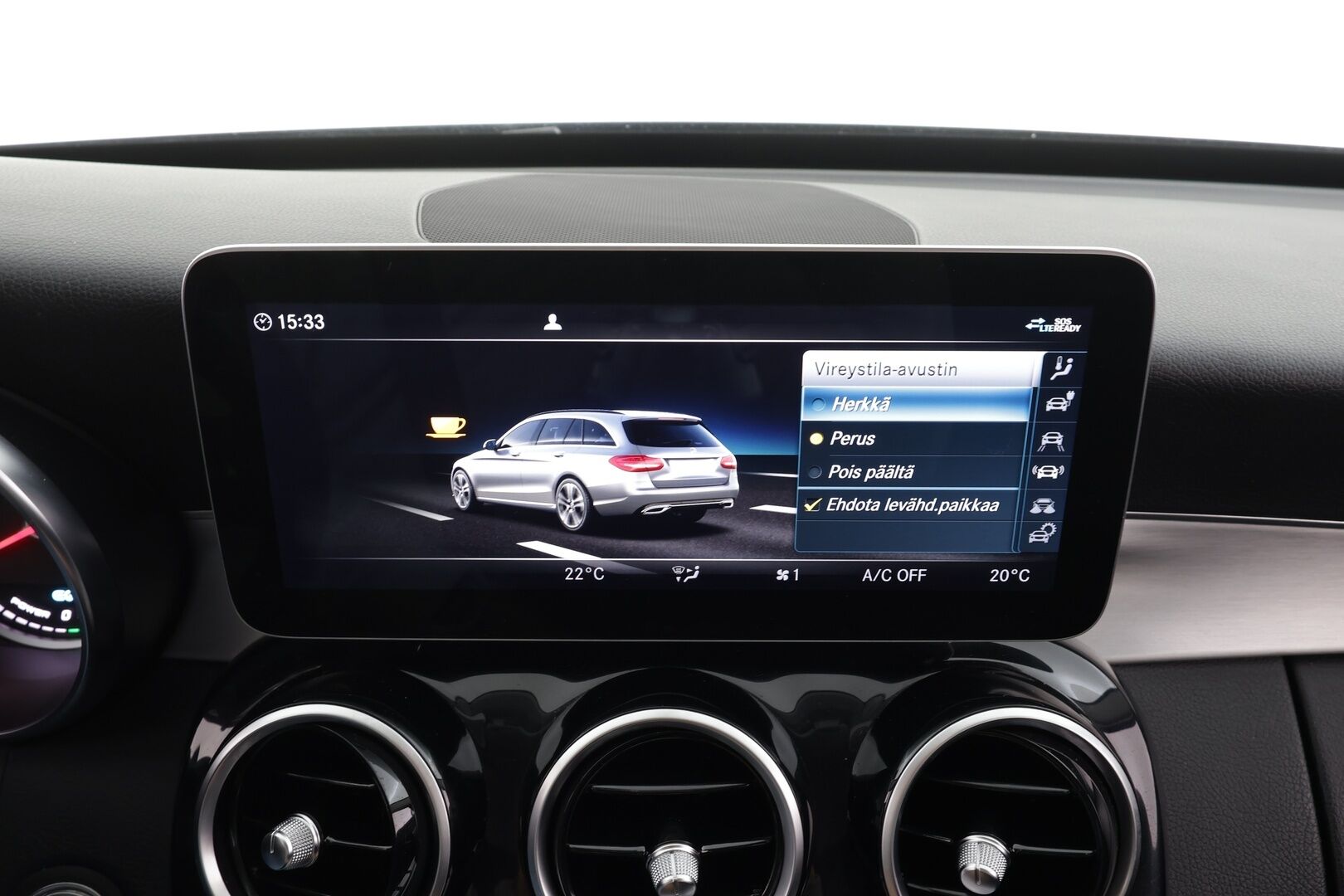 MERCEDES-BENZ C 2020 300 e T A Business Avantgarde Edition EQ Power * Vakkari / P.kamera / LED / Navi / Koukku / Sähköluukku * - Kahdet renkaat aluvanteilla / Merkkihuollettu - HULLUT BLACKWEEK JATKOT - KORKOTARJOUS 2,49%