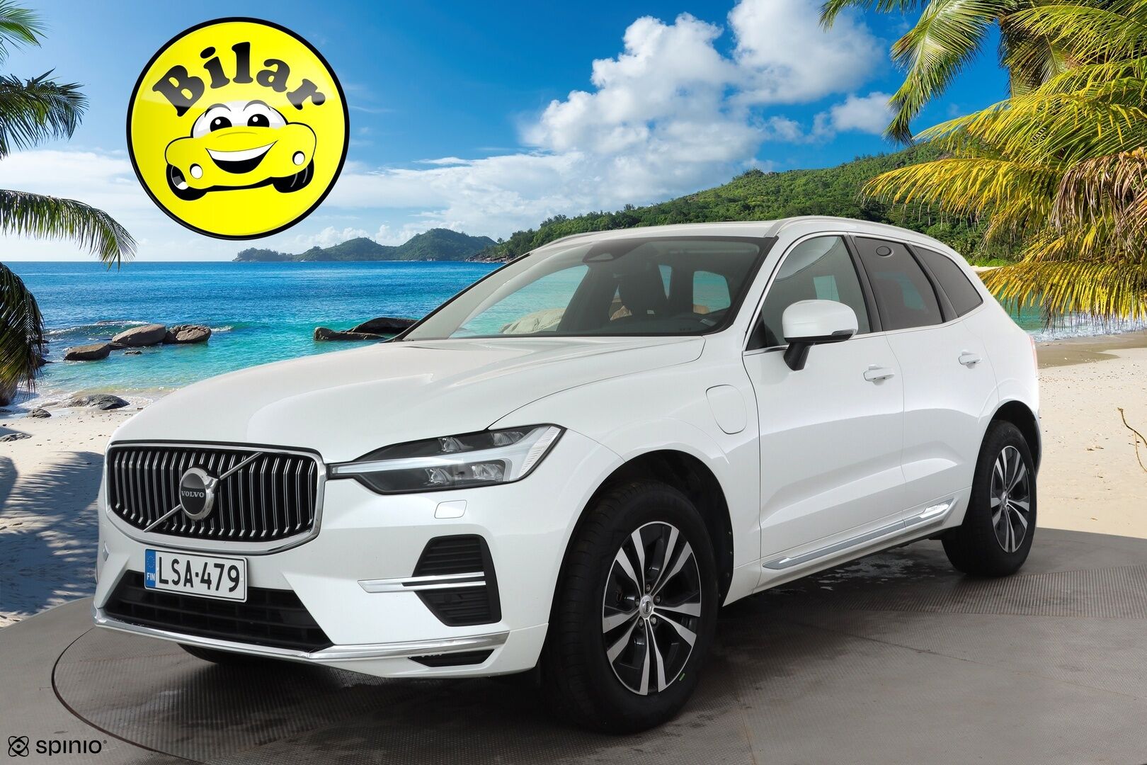 Volvo XC60 2023 T6 AWD Long Range Core aut - | ACC | Koukku | Webasto | Panorama | P.kamera | Keyless | Pilot Assist | Lämm. ratti | LED | Merkkihuollot | 1-om suomiauto | 2x renkaat aluin |