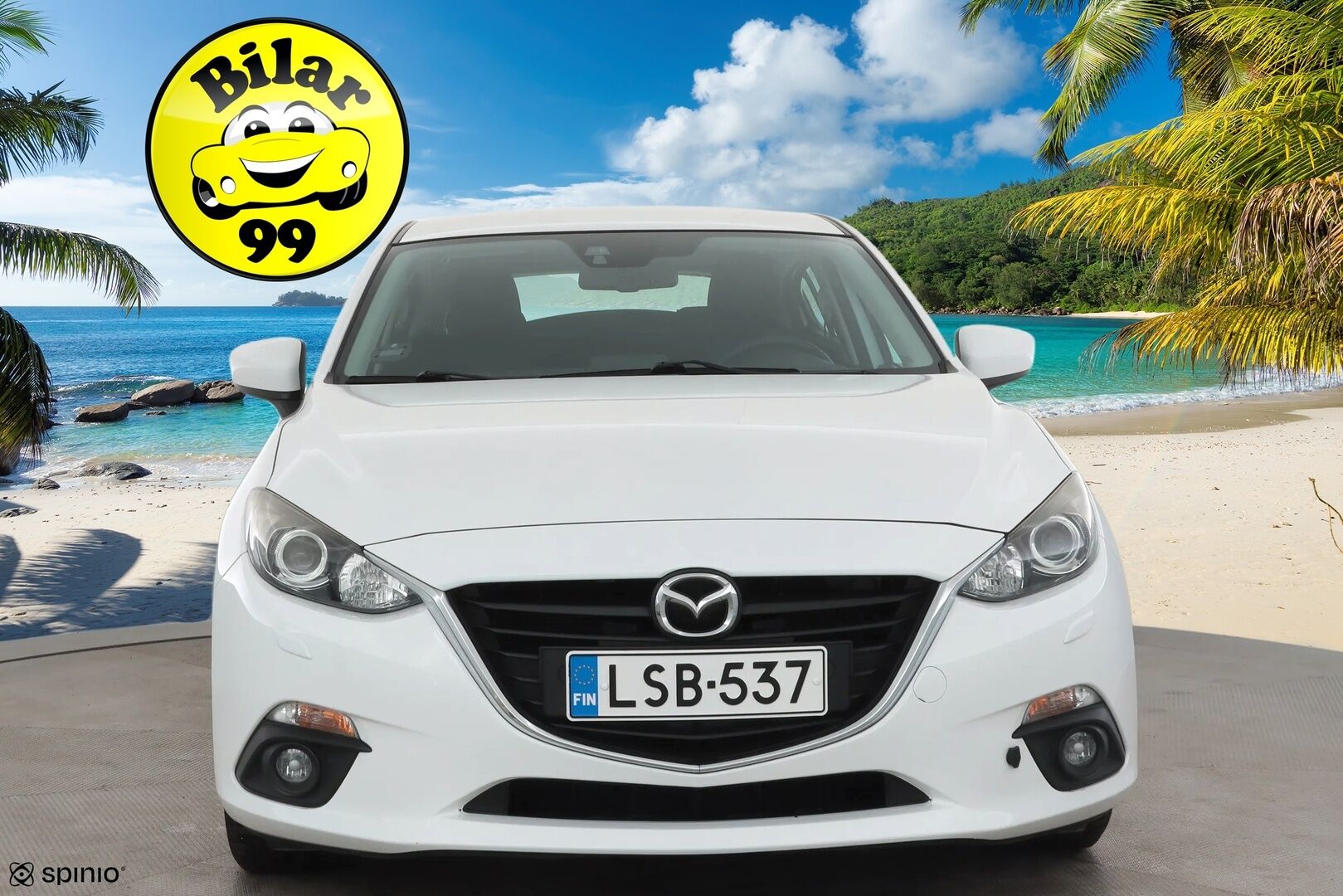 Mazda 3 2015 5HB 1,5 (100) SKYACTIV-G Premium 6MT 5ov DF5 * Vakkari / Bluetooth / Lohko / Autom ilmastointi / Sumuvalot * - Suomi-auto / Kahdet Renkaat