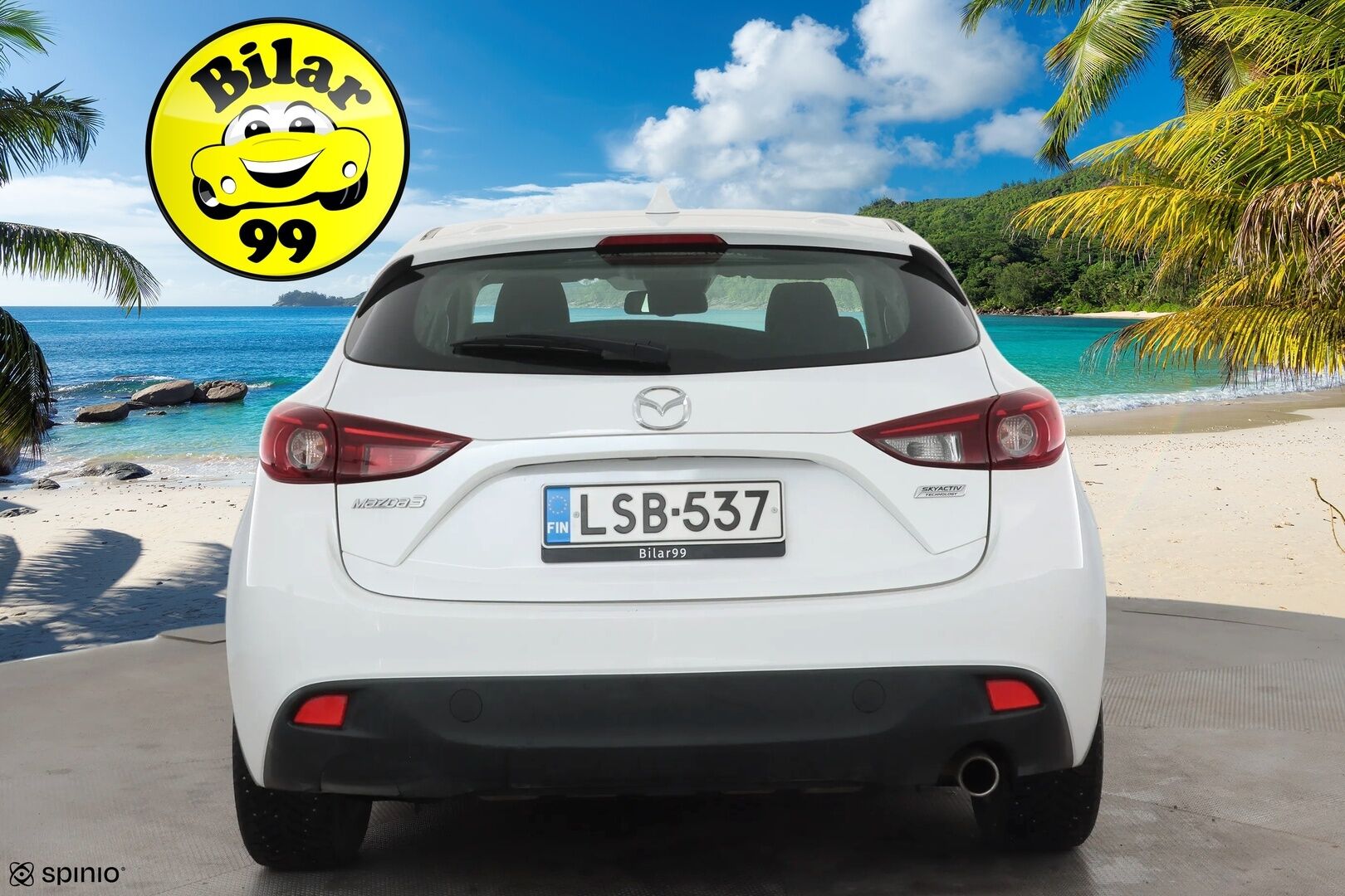 Mazda 3 2015 5HB 1,5 (100) SKYACTIV-G Premium 6MT 5ov DF5 * Vakkari / Bluetooth / Lohko / Autom ilmastointi / Sumuvalot * - Suomi-auto / Kahdet Renkaat