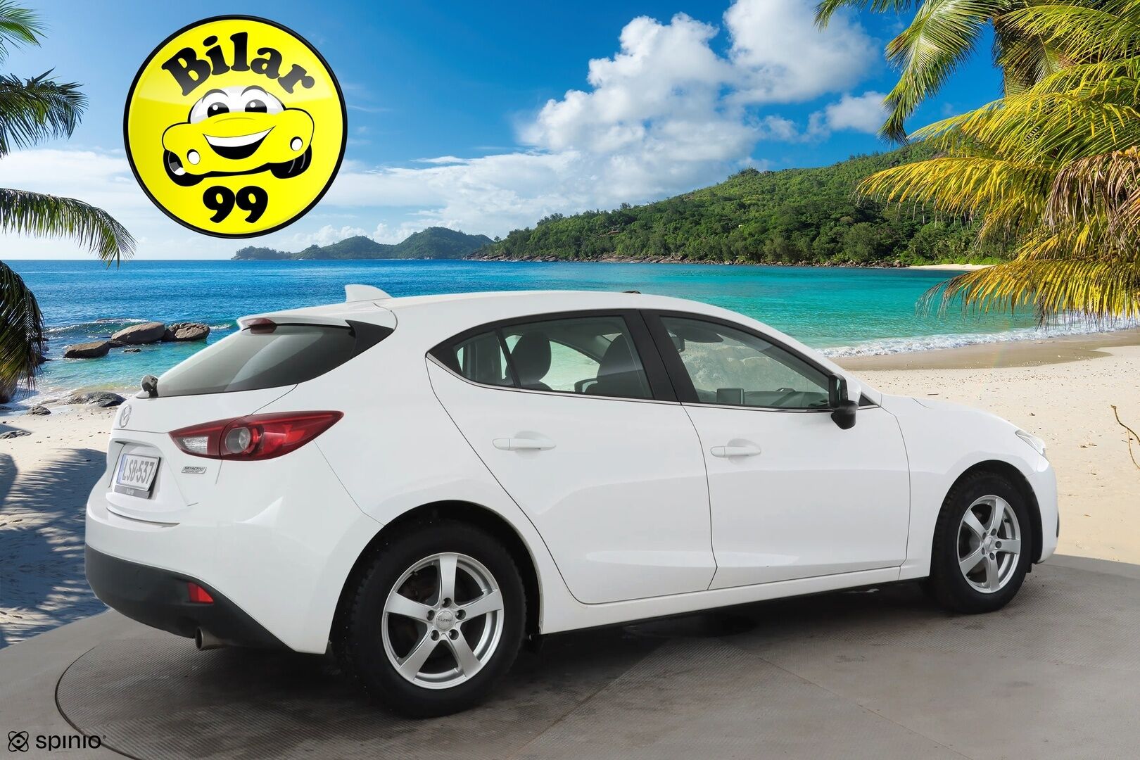 Mazda 3 2015 5HB 1,5 (100) SKYACTIV-G Premium 6MT 5ov DF5 * Vakkari / Bluetooth / Lohko / Autom ilmastointi / Sumuvalot * - Suomi-auto / Kahdet Renkaat