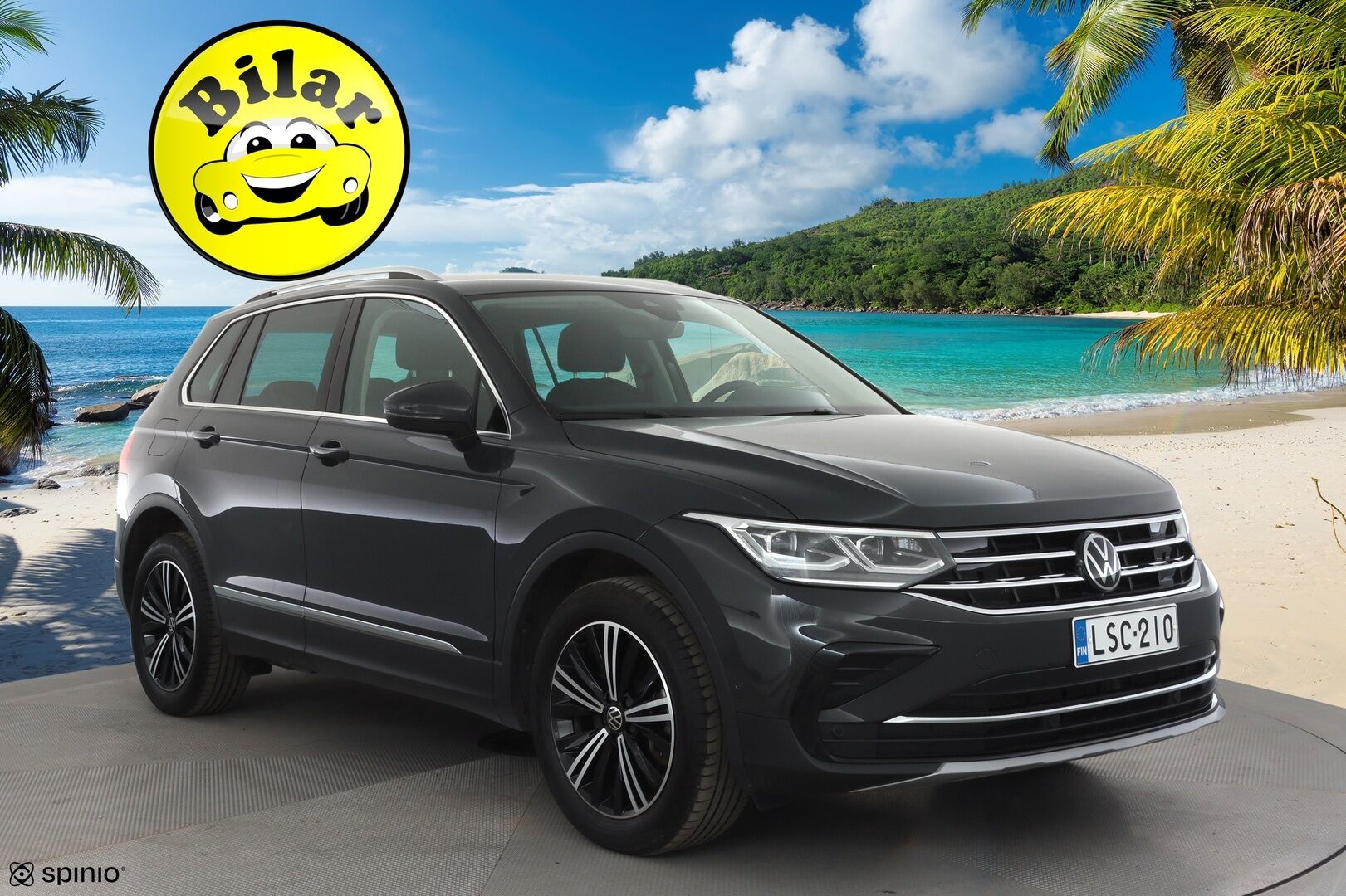 Volkswagen Tiguan 2023 Style Business eHybrid 180 kW DSG-automaatti - | Koukku | ACC | Matrix-LED | P.Kamera | Hierovat Sporttipenkit | Kaistavahti | Digimittaristo | Ratinlämmitys | Keyless | 1-om Suomi-auto | Merkkihuollot | Kahdet renkaat | 2x Latauskaapelit |