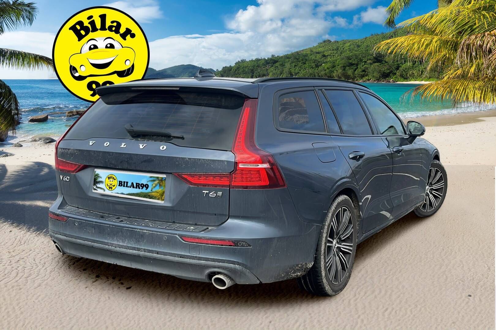 Volvo V60 2020 T6 Twin engine AWD Momentum Advanced - | ACC | Nahkapenkit | Vetokoukku | LED | Sähkökontti | 