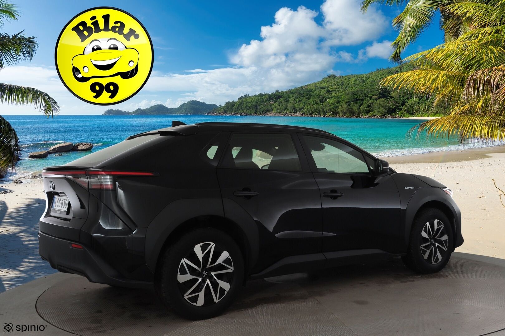 Toyota bZ4X 2023 Active * Uudella akulla! / ACC / P.kamera / LED / Navi / KeylessGo / Sähköluukku * - Suomi-auto / Kahdet renkaat aluvanteilla - HULLUT AVAJAISHULINAT KORKOTARJOUS 3,29 %