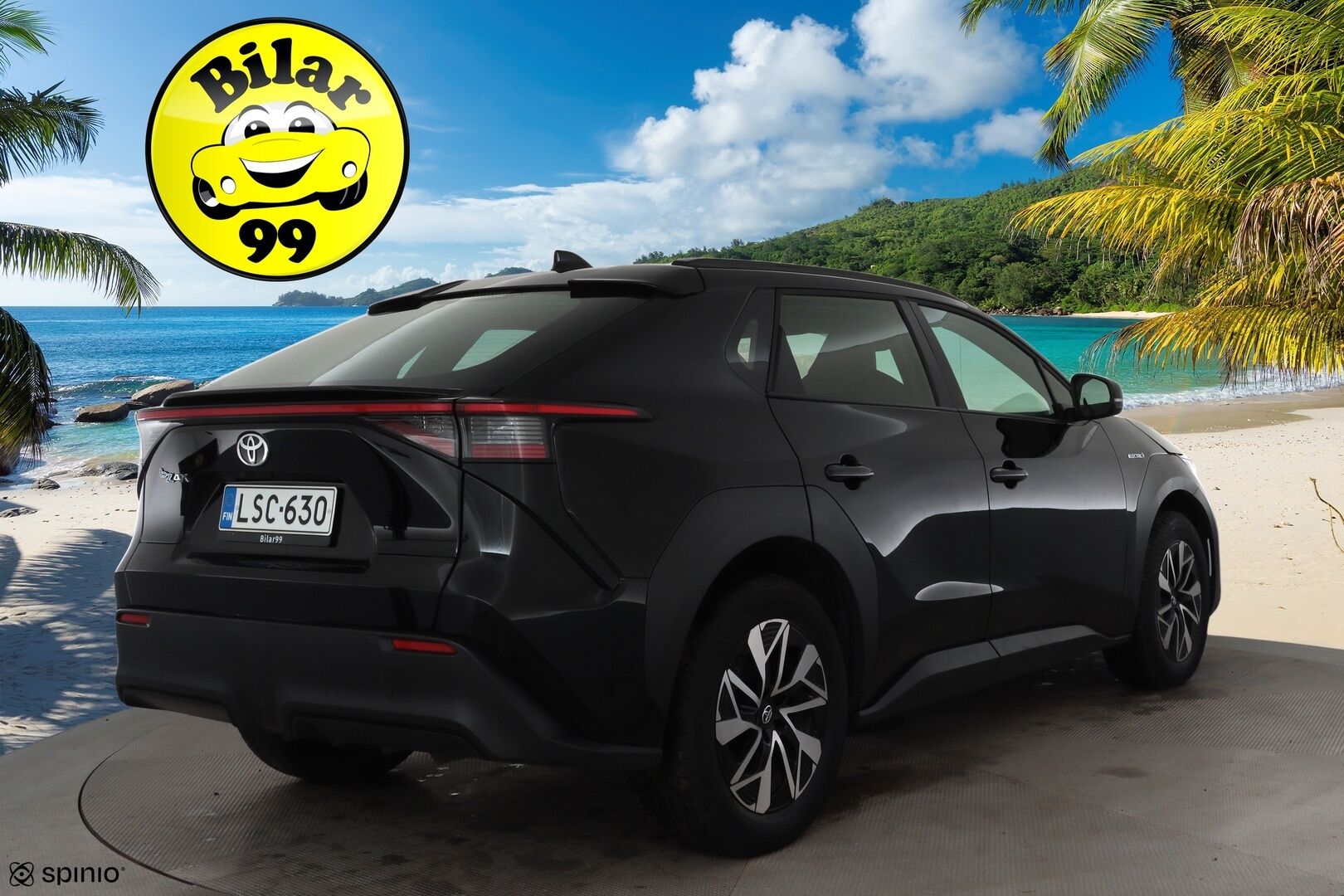 Toyota bZ4X 2023 Active * Uudella akulla! / ACC / P.kamera / LED / Navi / KeylessGo / Sähköluukku * - Suomi-auto / Kahdet renkaat aluvanteilla - HULLUT AVAJAISHULINAT KORKOTARJOUS 3,29 %