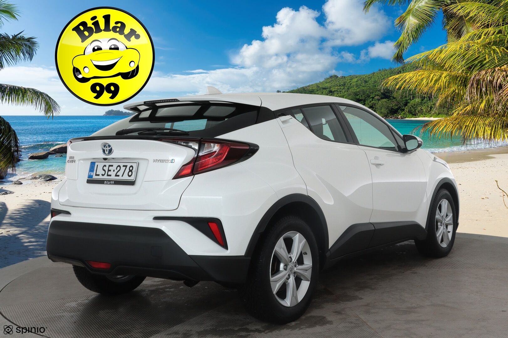 Toyota C-HR 2023 1,8 Hybrid Active Plus *ACC / P.kamera / LED / Navi / KeylessGo* - Suomi-auto / Kahdet renkaat aluvanteilla / Merkkihuollettu