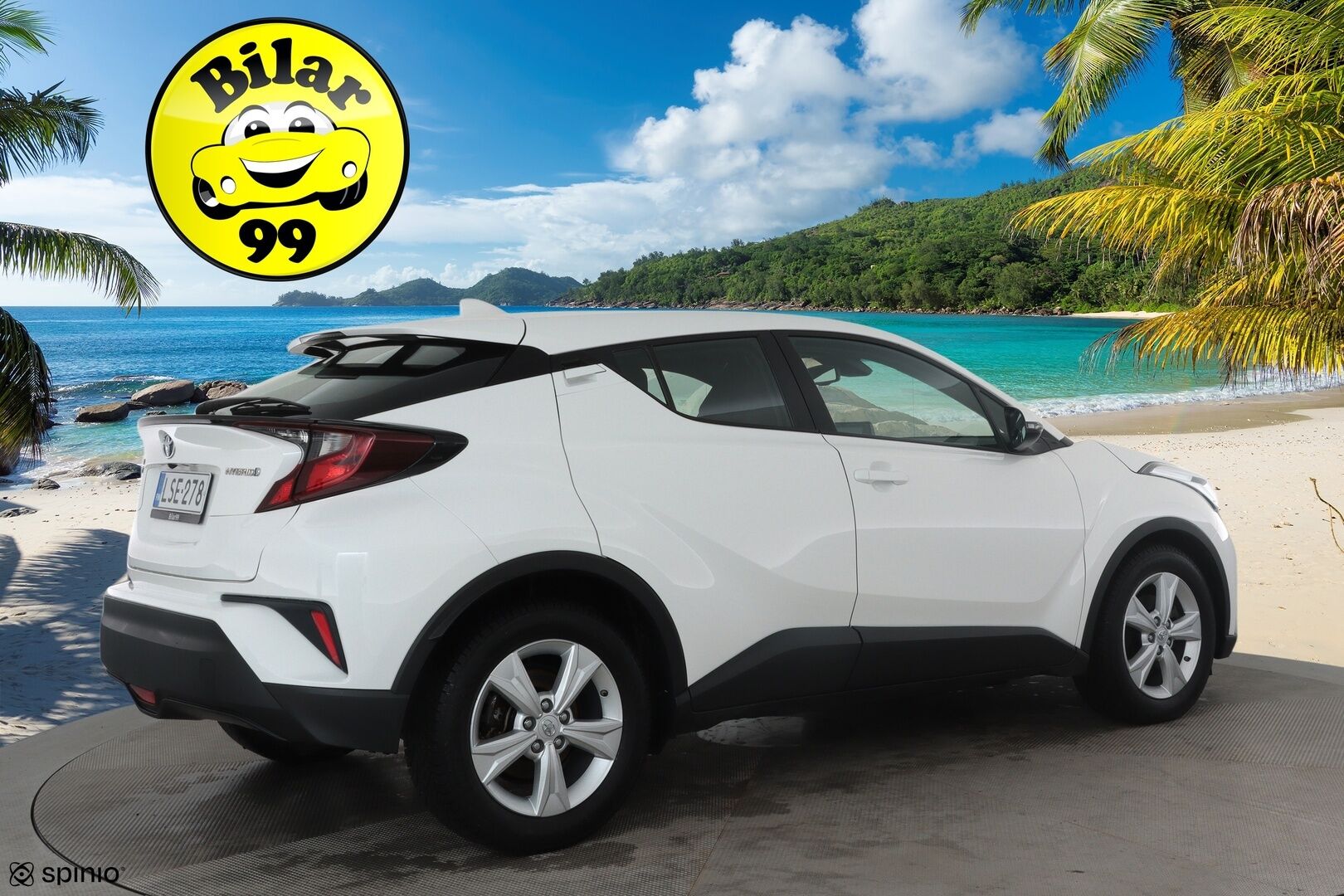 Toyota C-HR 2023 1,8 Hybrid Active Plus *ACC / P.kamera / LED / Navi / KeylessGo* - Suomi-auto / Kahdet renkaat aluvanteilla / Merkkihuollettu