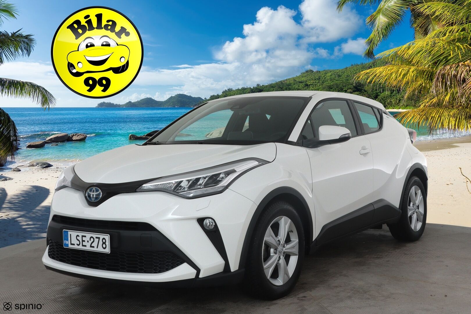 Toyota C-HR 2023 1,8 Hybrid Active Plus *ACC / P.kamera / LED / Navi / KeylessGo* - Suomi-auto / Kahdet renkaat aluvanteilla / Merkkihuollettu