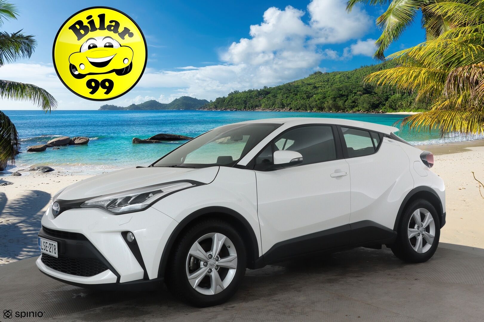 Toyota C-HR 2023 1,8 Hybrid Active Plus *ACC / P.kamera / LED / Navi / KeylessGo* - Suomi-auto / Kahdet renkaat aluvanteilla / Merkkihuollettu