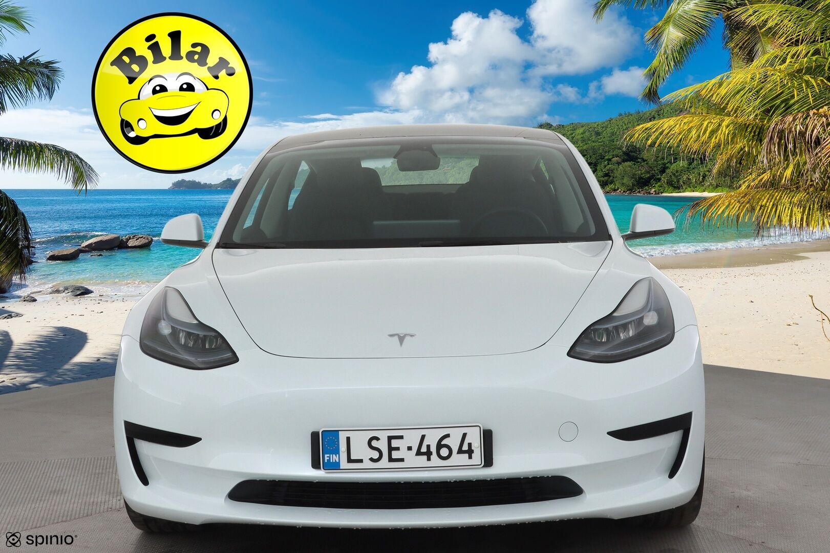 Tesla Model 3 2023 RWD - | ILP | ACC | Lasikatto | Matrix-LED | Muistipenkki | P.Kamera | Premium Speakers | Navi | Kaistavahti | Keyless | 1-om Suomi-auto | Kahdet renkaat | 2x Latauskaapelit | 