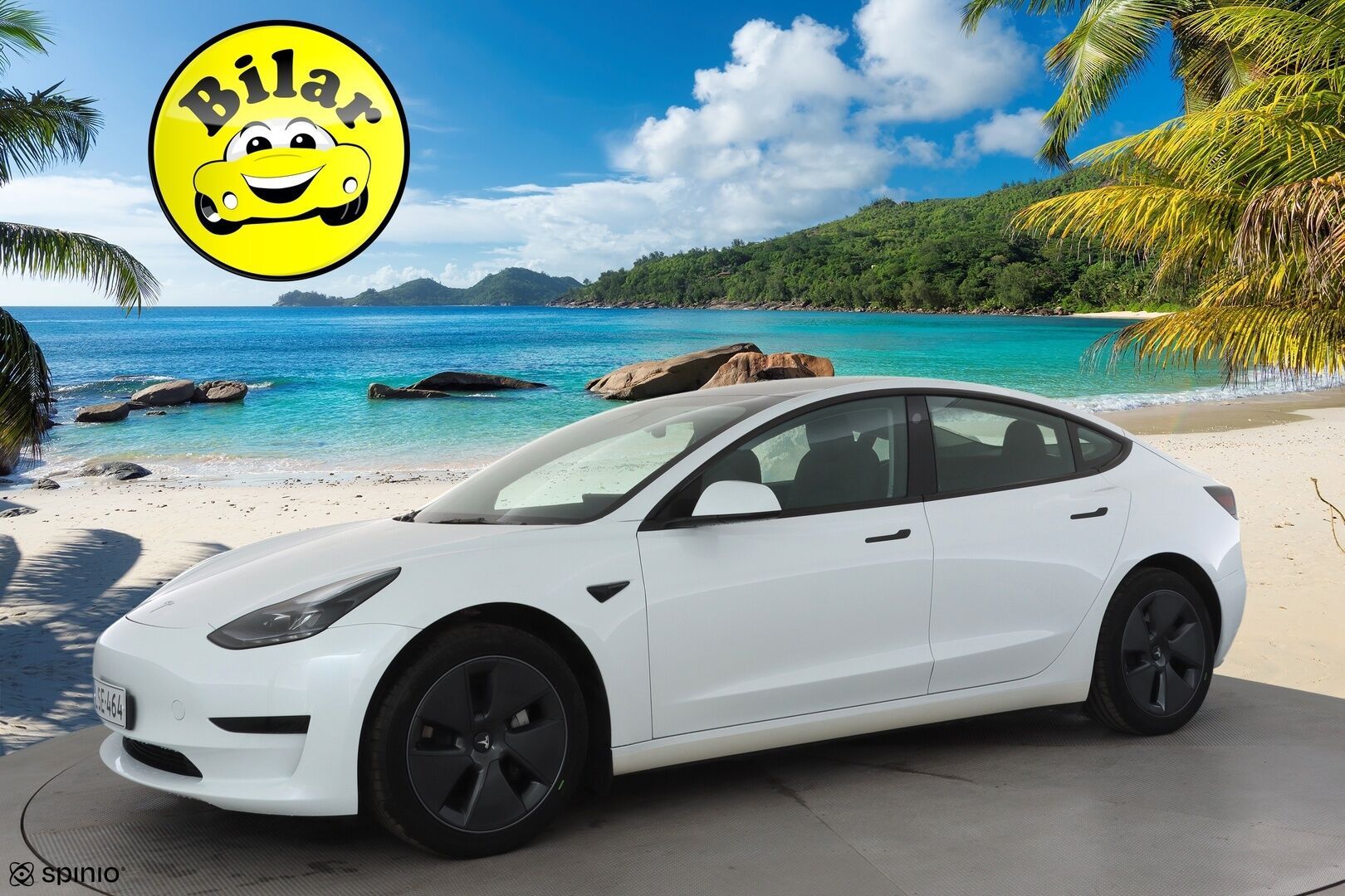 Tesla Model 3 2023 RWD - | ILP | ACC | Lasikatto | Matrix-LED | Muistipenkki | P.Kamera | Premium Speakers | Navi | Kaistavahti | Keyless | 1-om Suomi-auto | Kahdet renkaat | 2x Latauskaapelit | 