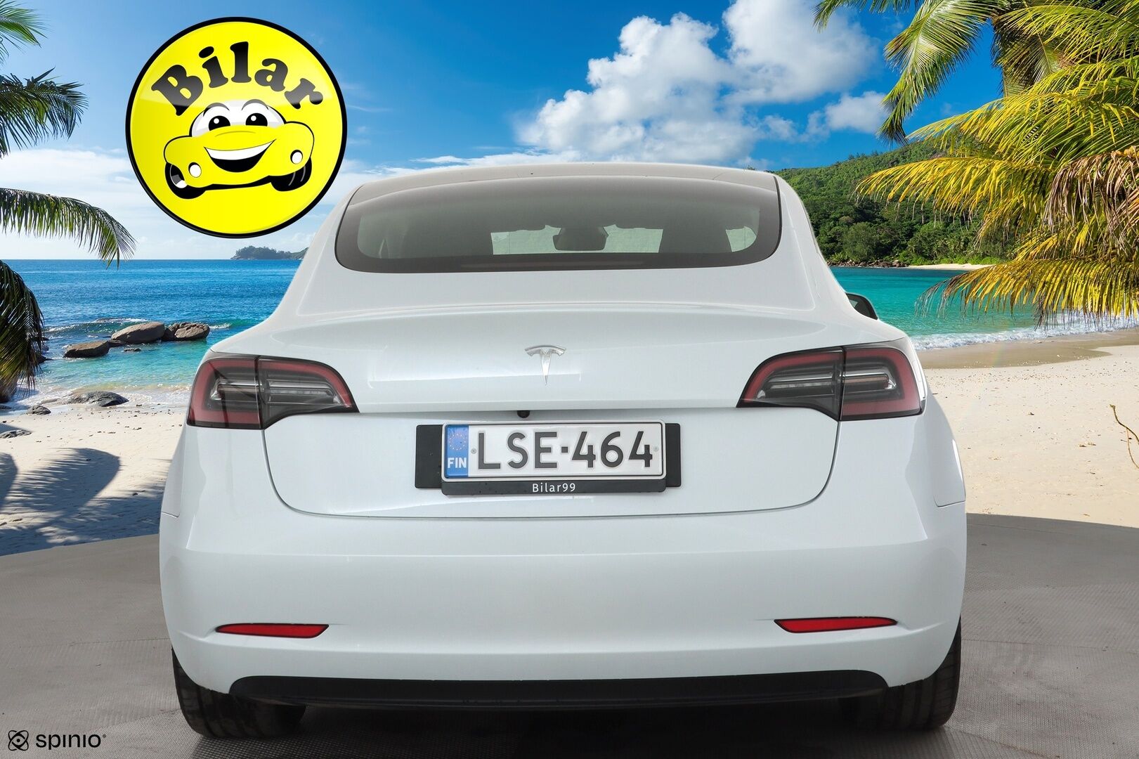 Tesla Model 3 2023 RWD - | ILP | ACC | Lasikatto | Matrix-LED | Muistipenkki | P.Kamera | Premium Speakers | Navi | Kaistavahti | Keyless | 1-om Suomi-auto | Kahdet renkaat | 2x Latauskaapelit | 