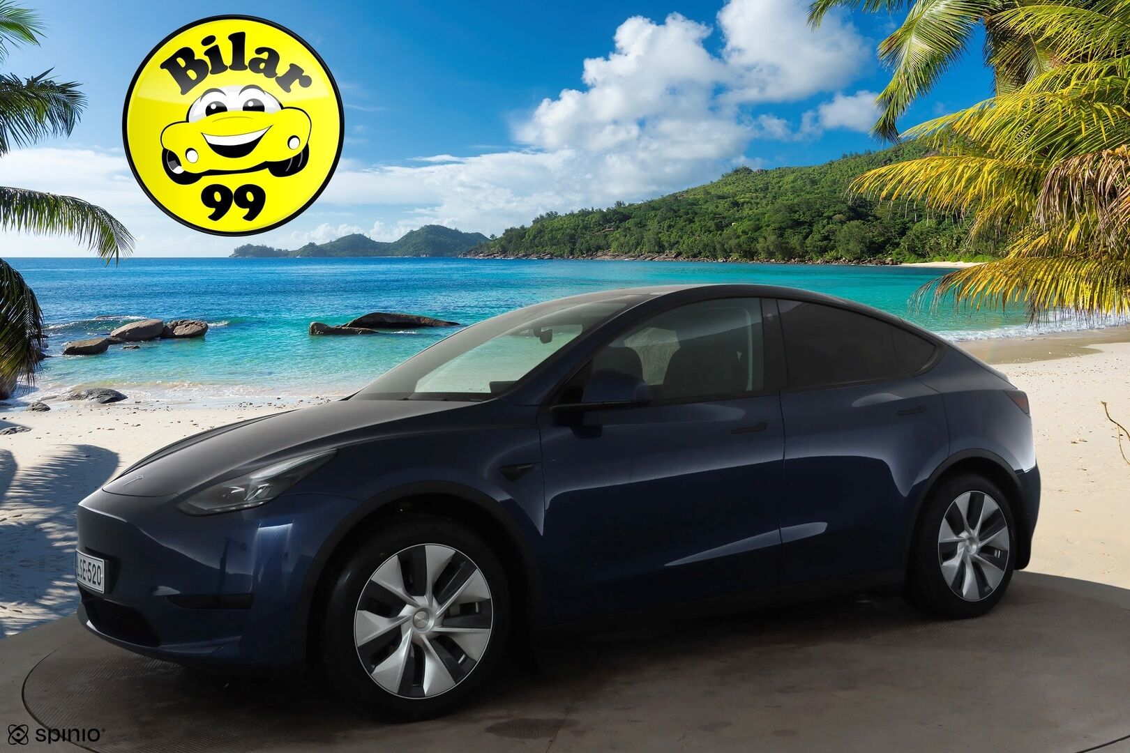 Tesla Model Y 2023 RWD * Koukku / ILP / ACC / Lasikatto / Premium Audio / P.Kamera / Matrix-LED / Muistipenkki / Kaistavahti * - 1-om Suomi-auto / Akku kuntotarkastettu / Kahdet renkaat aluvanteilla