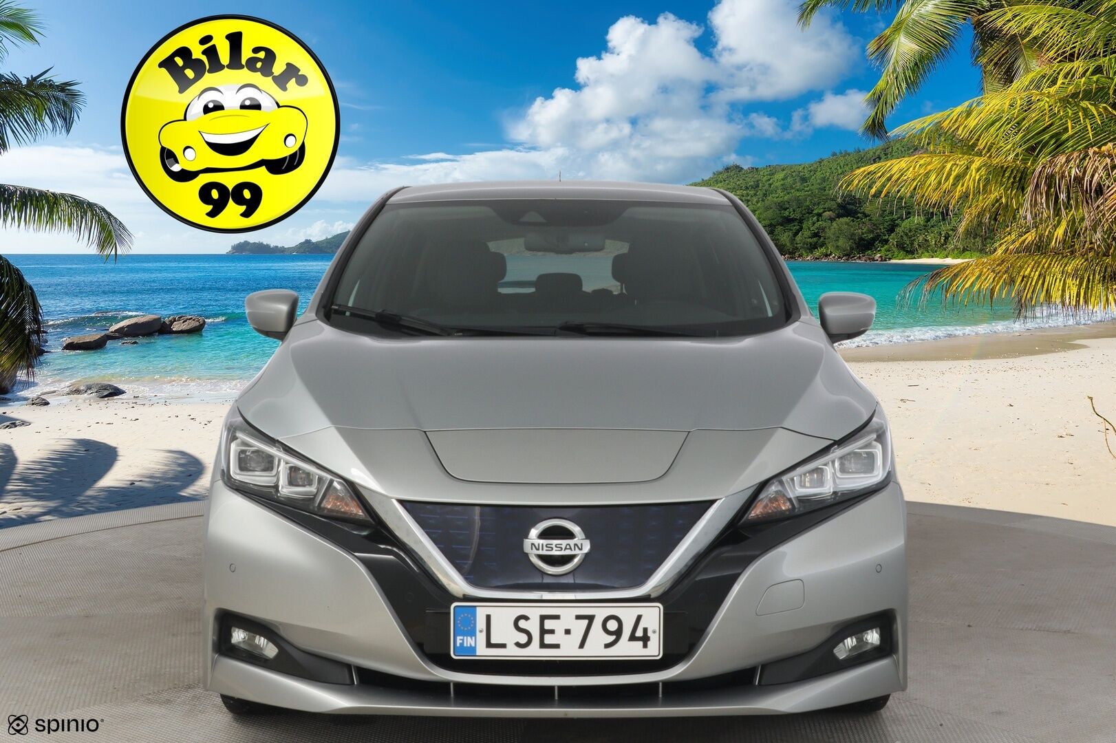 Nissan Leaf 2018 Tekna 40 kWh *360-kamera / Ratinlämmitin / Puolinahkapenkit* - 2x Renkaat / Siisti!