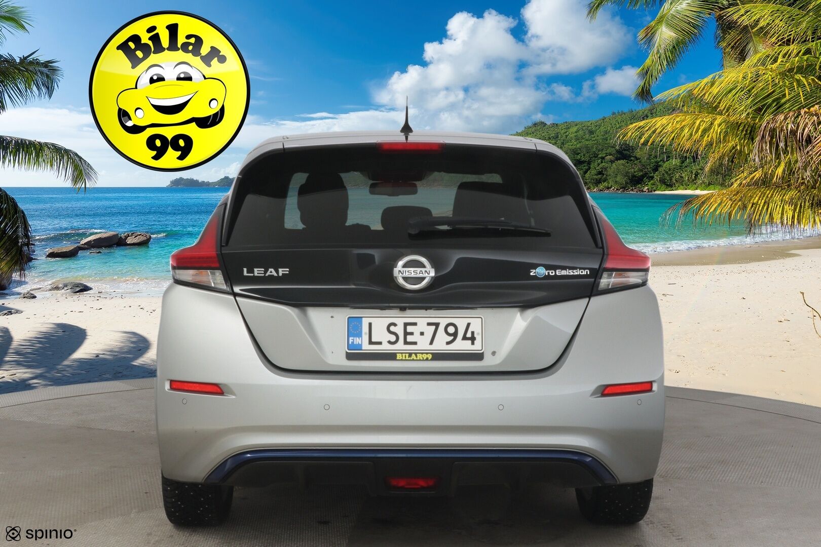 Nissan Leaf 2018 Tekna 40 kWh / 360-kamera / Ratinlämmitin / Puolinahkapenkit* - 2xRenkaat / Siisti!