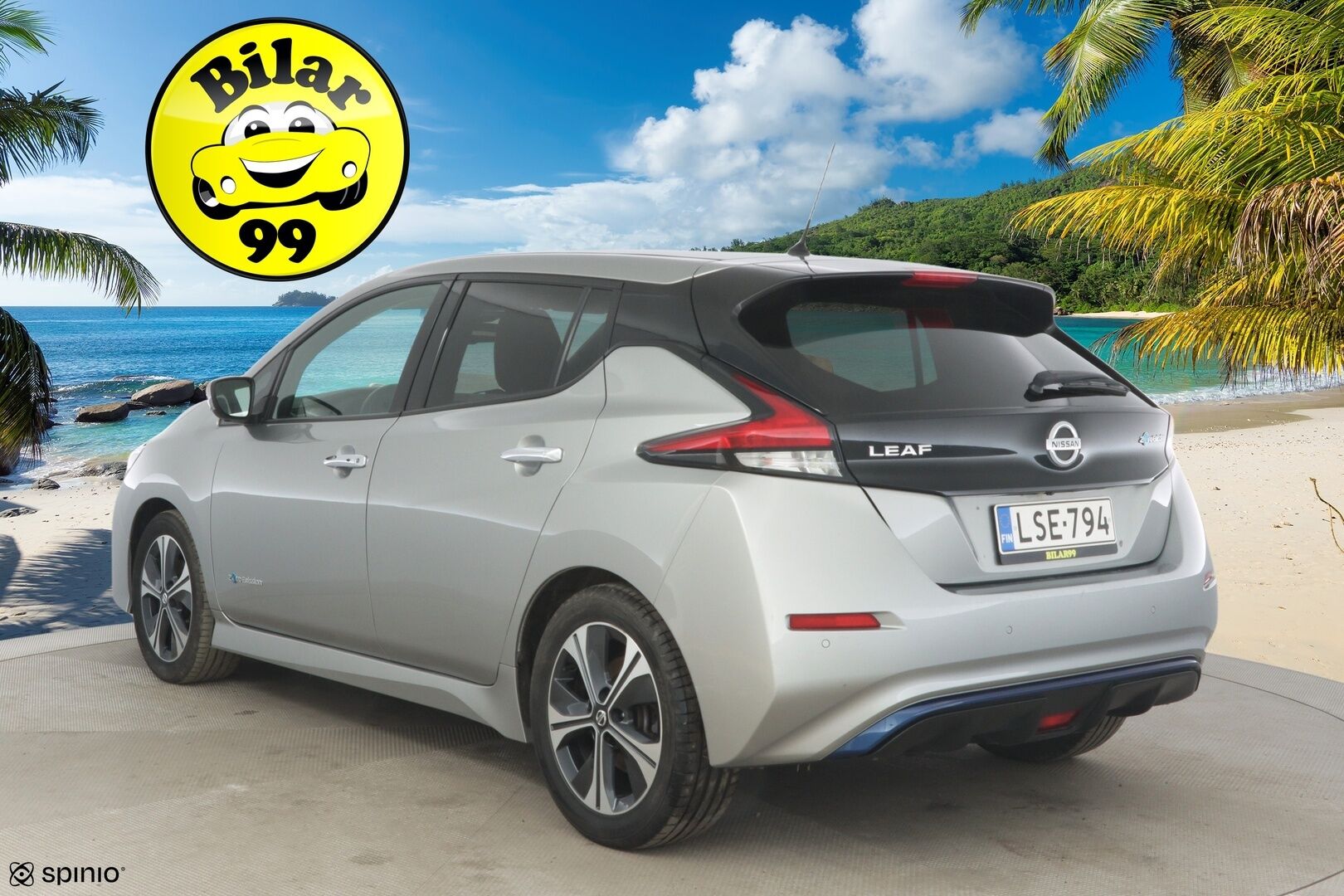 Nissan Leaf 2018 Tekna 40 kWh *360 Kamera / Vakkari / Ratinlämmitin / Puolinahkapenkit* - 2x Renkaat / Siisti! - HULLUT AVAJAISHULINAT KORKOTARJOUS 3,29 %