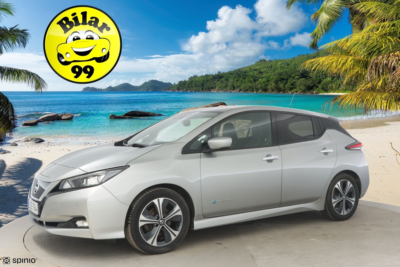 Nissan Leaf 2018 Tekna 40 kWh *360 Kamera / Vakkari / Ratinlämmitin / Puolinahkapenkit* - 2x Renkaat / Siisti! - HULLUT AVAJAISHULINAT KORKOTARJOUS 3,29 %