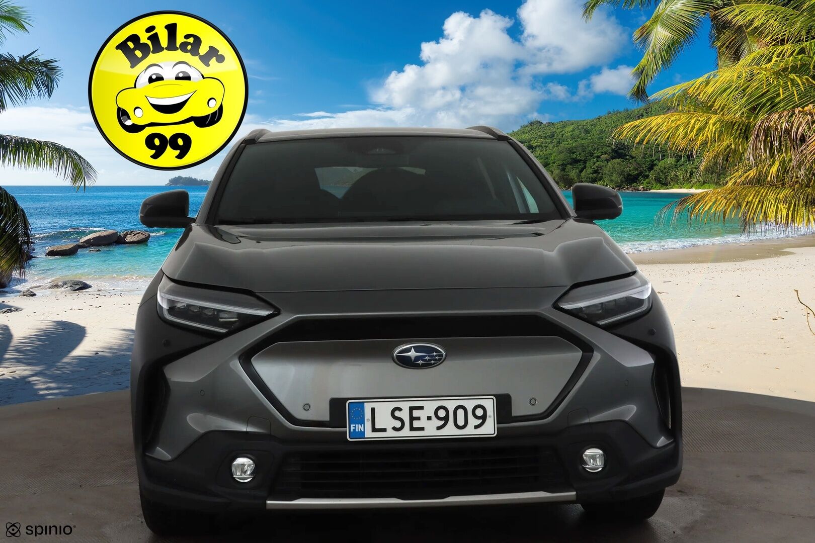 Subaru Solterra 2023 Limited * ACC / LED / 360 / Sähköpenkki / Navi / Kaistavahti / Koukku / Keyless * - 1-om Suomi-auto / Akku kuntotarkastettu SoH 95,9% / Merkkihuollot / Kahdet renkaat aluvanteilla