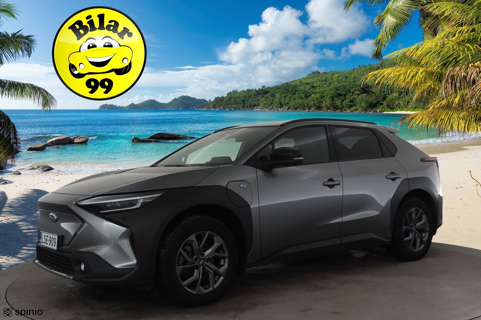 Subaru Solterra 2023 Limited * ACC / LED / 360 / Sähköpenkki / Navi / Kaistavahti / Koukku / Keyless * - 1-om Suomi-auto / Akku kuntotarkastettu SoH 95,9% / Merkkihuollot / Kahdet renkaat aluvanteilla