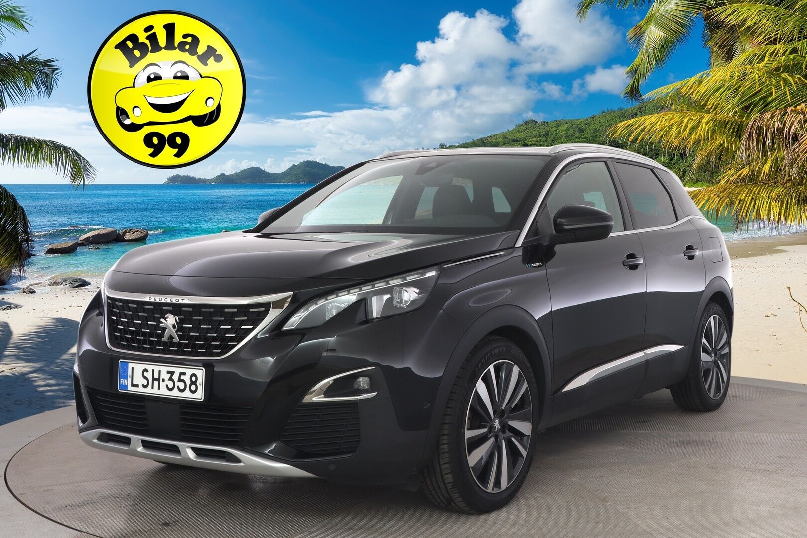 Peugeot 3008 2021 GT Hybrid4 300 EAT8-automaatti - Hierova ja sähköinen kuljettajanpenkki / Nahkasisusta / Adapti Vakkari /  Focal Sound System / Panorama / Sairaan Kovat Varusteet!
