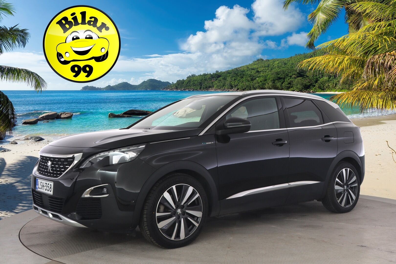 Peugeot 3008 2021 GT Hybrid4 300 EAT8-automaatti - Hierova ja sähköinen kuljettajanpenkki / Nahkasisusta / Adapti Vakkari /  Focal Sound System / Panorama / Sairaan Kovat Varusteet!