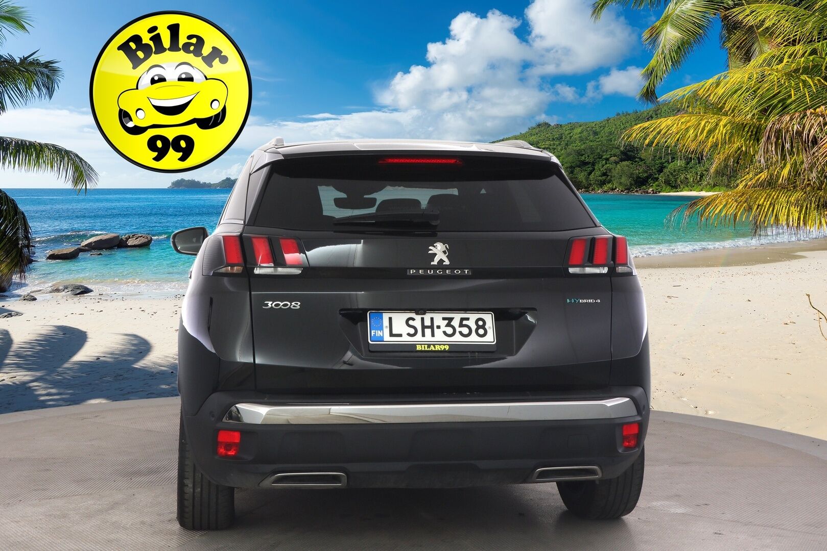 Peugeot 3008 2021 GT Hybrid4 300 EAT8-automaatti - Hierova ja sähköinen kuljettajanpenkki / Nahkasisusta / Adapti Vakkari /  Focal Sound System / Panorama / Sairaan Kovat Varusteet!