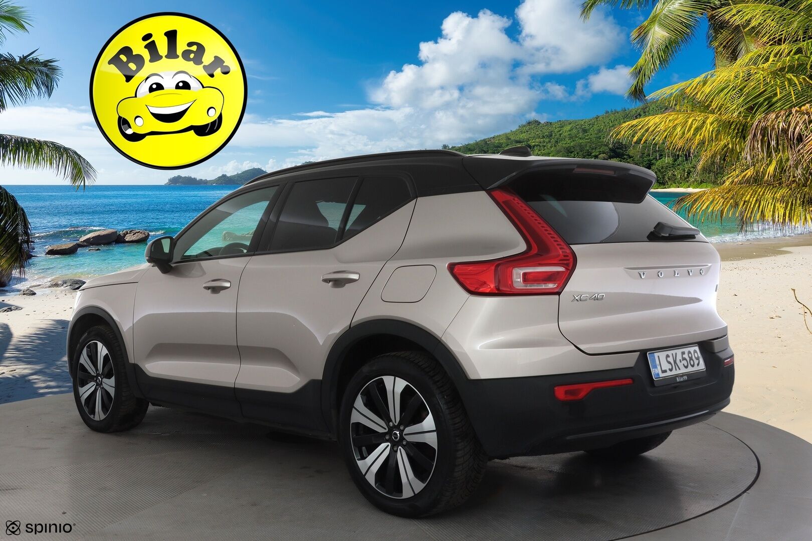 Volvo XC40 2023 Recharge Single Plus aut - | ACC | ILP | Koukku | Pixel-LED | High performance audio | Muistipenkki | Sporttipenkit | P.Kamera | Keyless | Apple&Android | 1.Om Suomi-auto | Kahdet Renkaat |