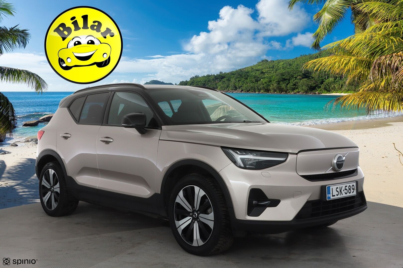 Volvo XC40 2023 Recharge Single Plus aut - | ACC | ILP | Koukku | Pixel-LED | High performance audio | Muistipenkki | Sporttipenkit | P.Kamera | Keyless | Apple&Android | 1.Om Suomi-auto | Kahdet Renkaat |