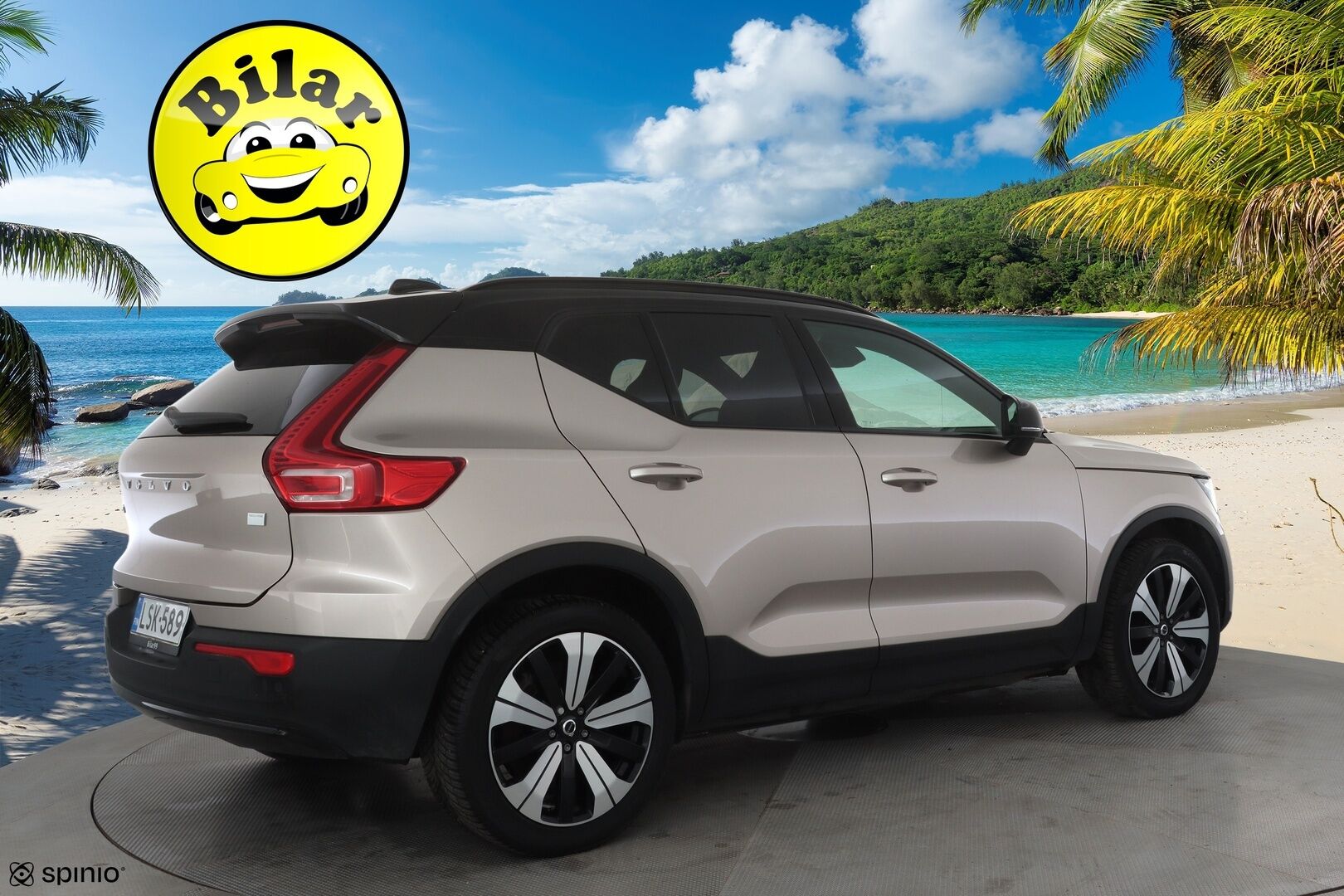 Volvo XC40 2023 Recharge Single Plus aut - | ACC | ILP | Koukku | Pixel-LED | High performance audio | Muistipenkki | Sporttipenkit | P.Kamera | Keyless | Apple&Android | 1.Om Suomi-auto | Kahdet Renkaat |