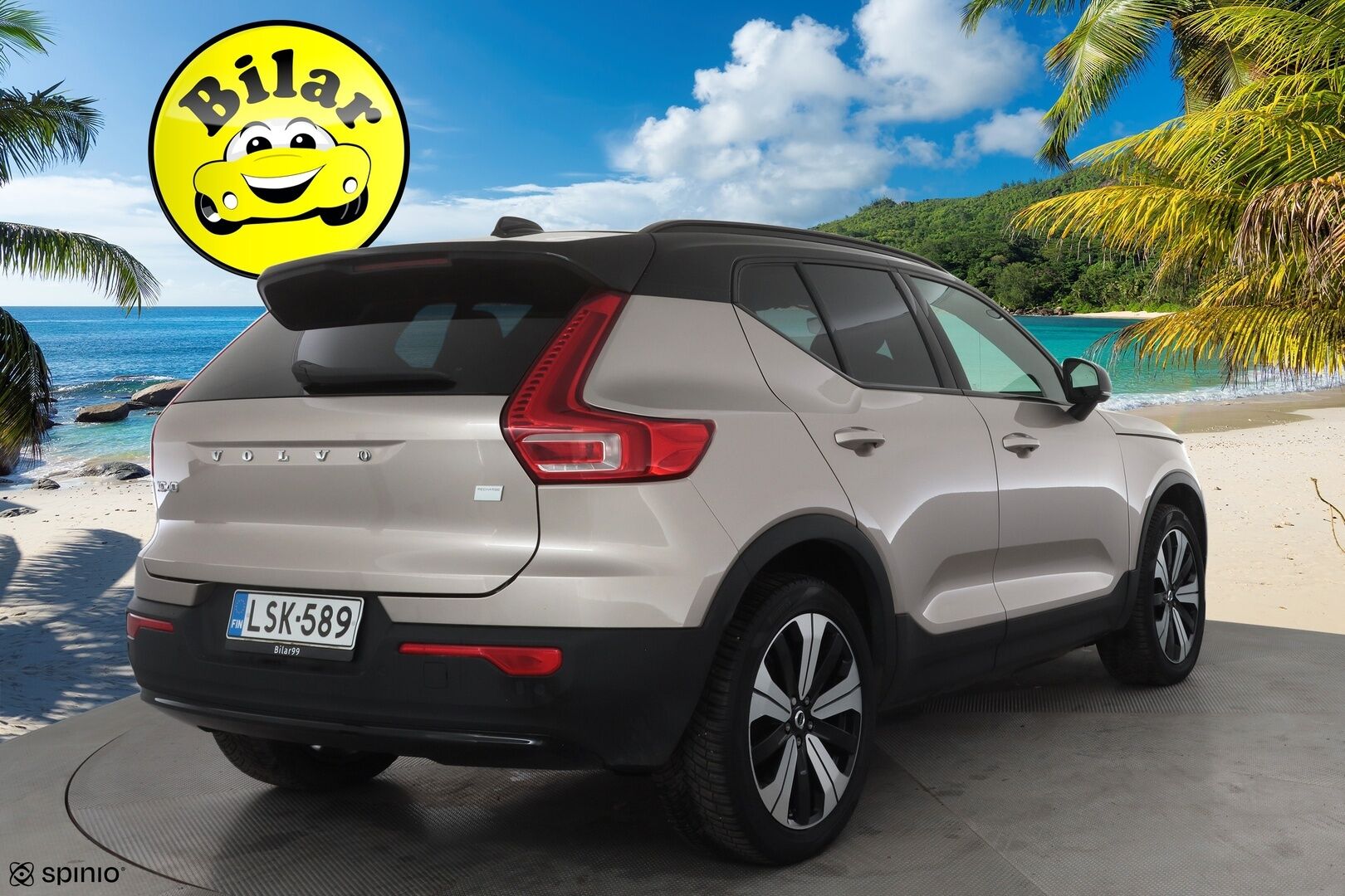 Volvo XC40 2023 Recharge Single Plus aut - | ACC | ILP | Koukku | Pixel-LED | High performance audio | Muistipenkki | Sporttipenkit | P.Kamera | Keyless | Apple&Android | 1.Om Suomi-auto | Kahdet Renkaat |