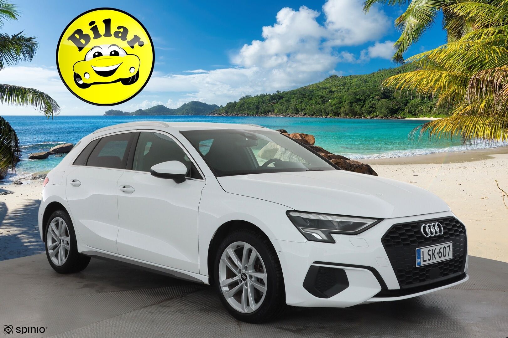 Audi A3 2023 Sportback Progress  40 TFSI e 150kW S tronic - | ACC | LED | P.Kamera | Sporttipenkit | Digimittaristo | 1.Om Suomi-auto | Kahdet Renkaat |