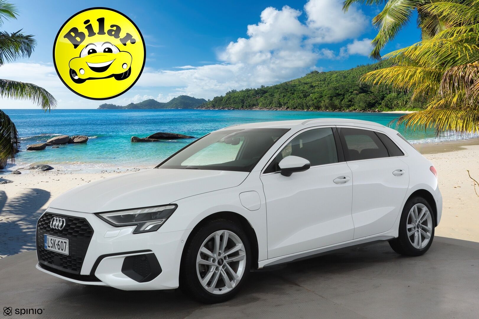 Audi A3 2023 Sportback Progress  40 TFSI e 150kW S tronic - | ACC | LED | P.Kamera | Sporttipenkit | Digimittaristo | 1.Om Suomi-auto | Kahdet Renkaat |