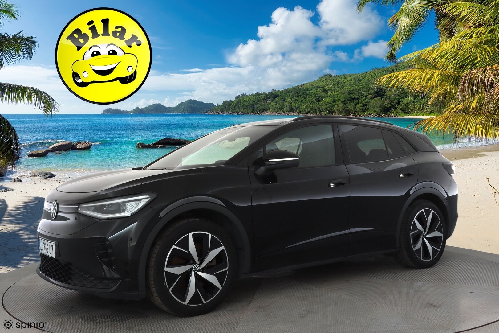 Volkswagen ID.4 2023 GTX Dual Motor AWD Business Max,  akku 77 kWh - | ACC | Lisälämmitin | Matrix LED | HUD | Lasikatto | Hierovat ergoactive istuimet muistilla | 360-Kamera | Keyless | Apple&Android | 1.Om Suomi-auto | Kahdet Renkaat | Merkkihuollettu |