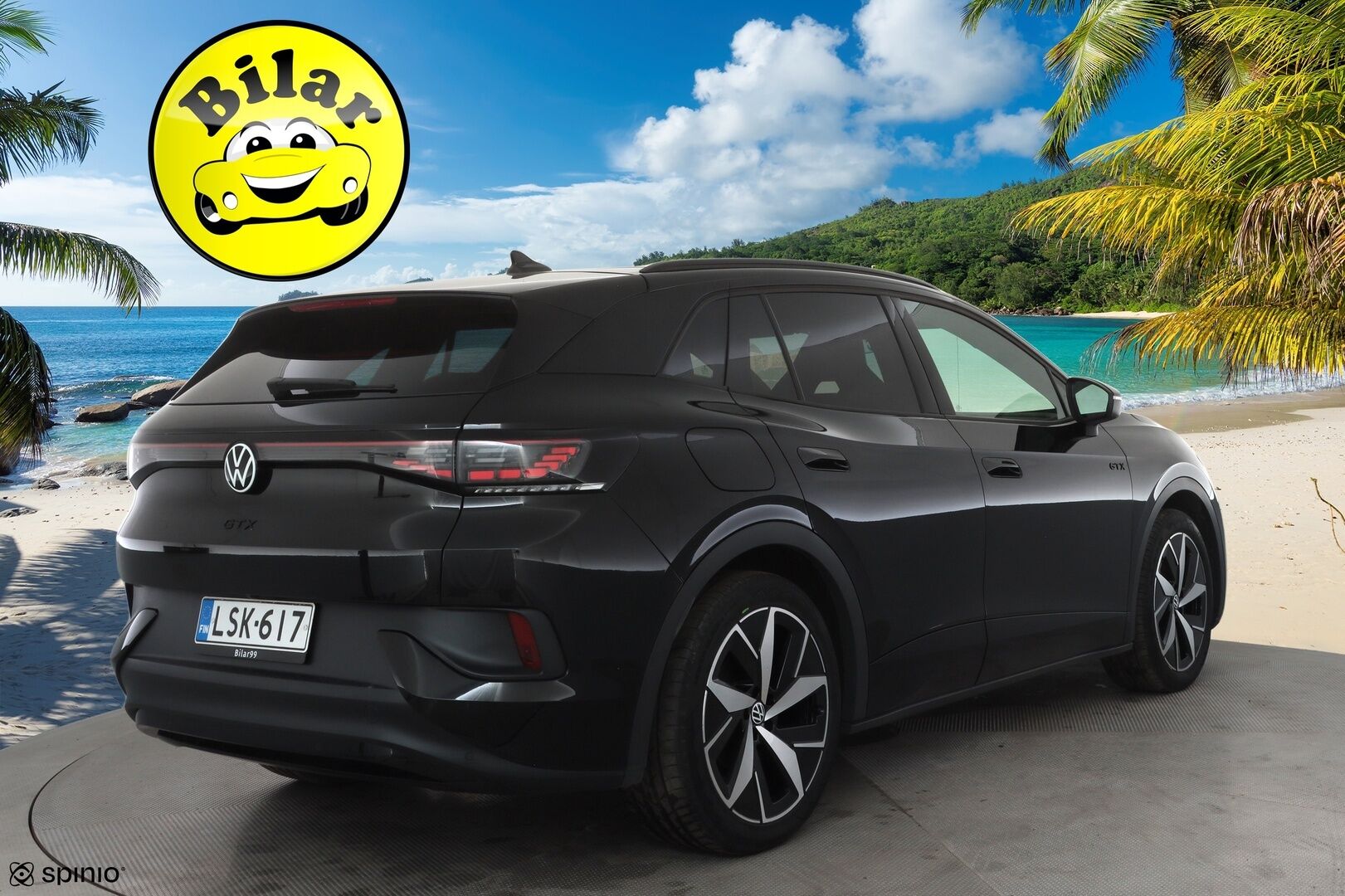 Volkswagen ID.4 2023 GTX Dual Motor AWD Business Max,  akku 77 kWh - | ACC | Lisälämmitin | Matrix LED | HUD | Lasikatto | Hierovat ergoactive istuimet muistilla | 360-Kamera | Keyless | Apple&Android | 1.Om Suomi-auto | Kahdet Renkaat | Merkkihuollettu |