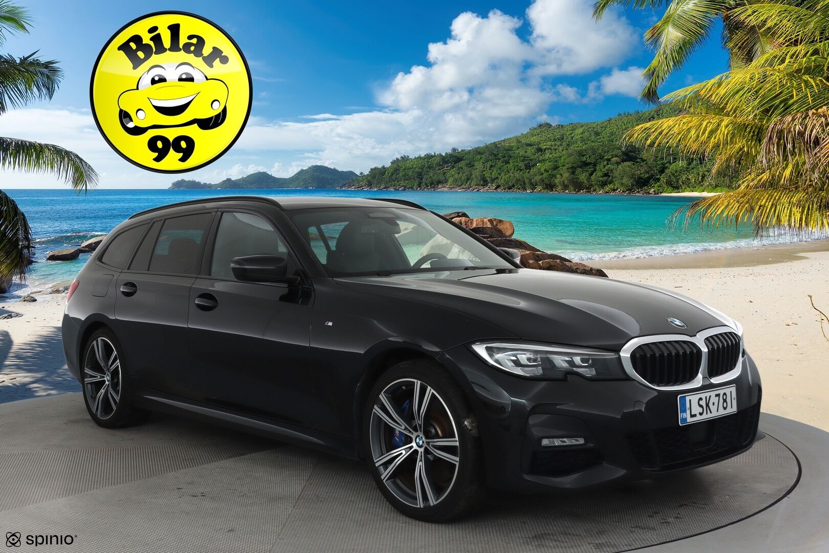 BMW 330 2021 G21 Touring 330e xDrive Business M Sport - 3,99 % KORKOTARJOUS TÄHÄN AUTOON 21.9. ASTI! - Adapt.Vakkari / Nahka-Alcantara / Vetokoukku / Peruutuskamera / Adapt.LED / Akku kuntotarkastettu / Juuri tullut Tampereelle!
