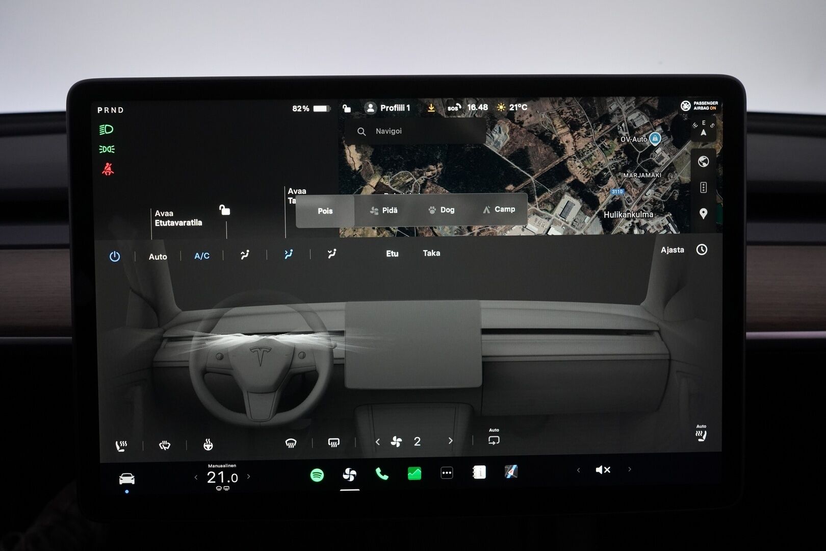 Tesla Model 3 2022 Standard Range Plus * AMD Ryzen / Lämpöpumppu / ACC / Matrix-Led / Kamera * - Kahdet vanteet / Erikoisväri / Molemmat laturit / Puhdas CarVertical