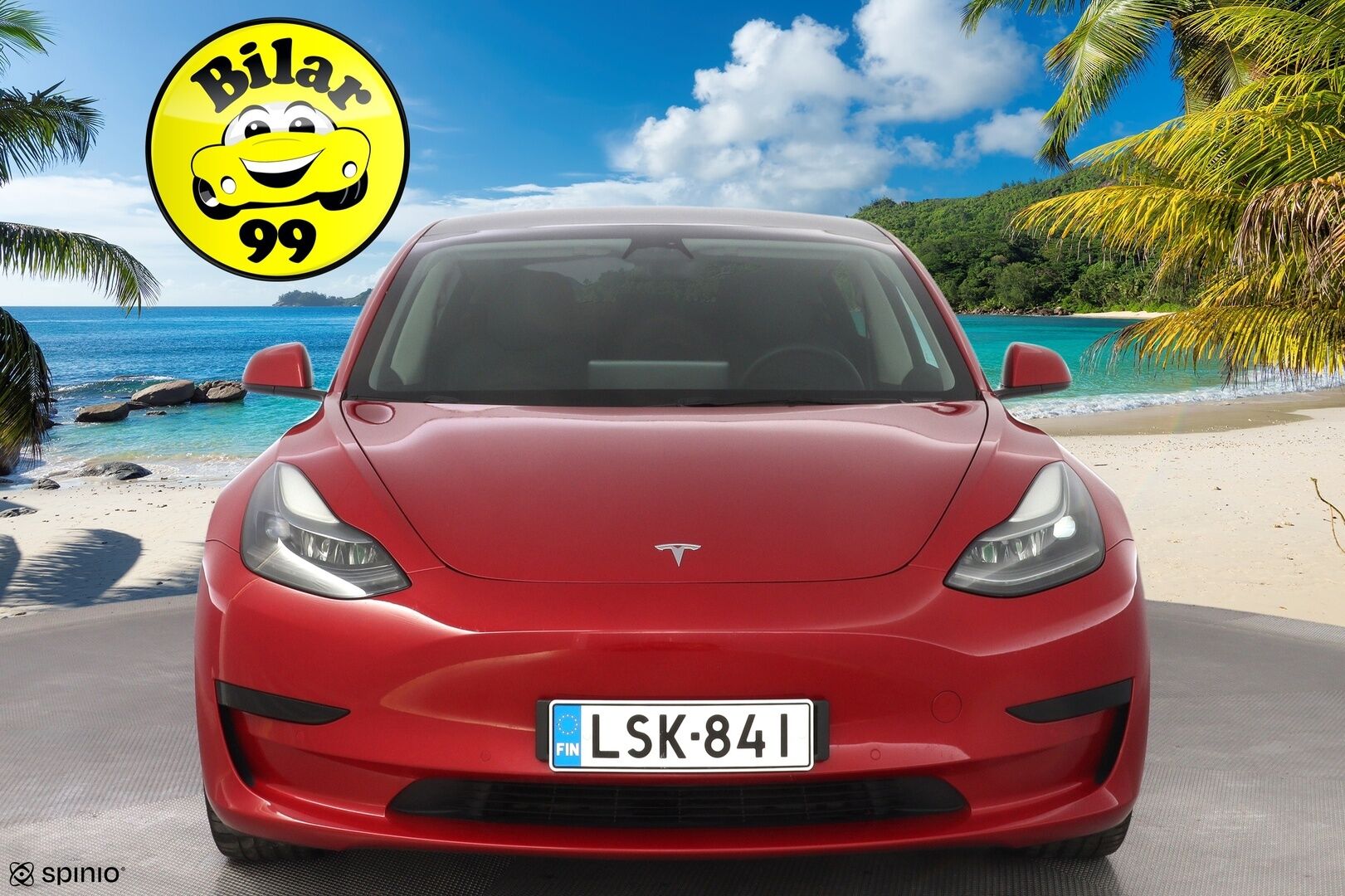 Tesla Model 3 2022 Standard Range Plus * AMD Ryzen / Lämpöpumppu / ACC / Matrix-Led / Kamera * - Kahdet vanteet / Erikoisväri / Molemmat laturit / Puhdas CarVertical