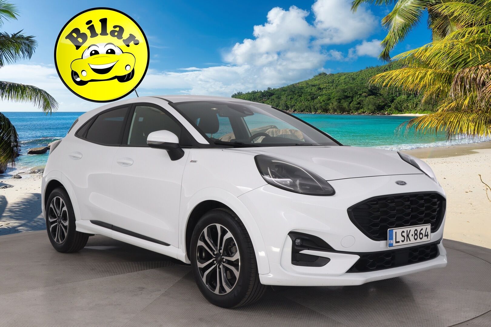 Ford Puma 2023 1.0 EcoBoost Hybrid (mHEV) 125hv M6 ST-Line 5-ovinen - 1-Omisteinen | Digimittaristo | Lämmitettävä Tuulilasi | Lämmitettävä Ohjauspyörä | Kahdet Renkaat Alumiinivanteilla | Kaistavahti  