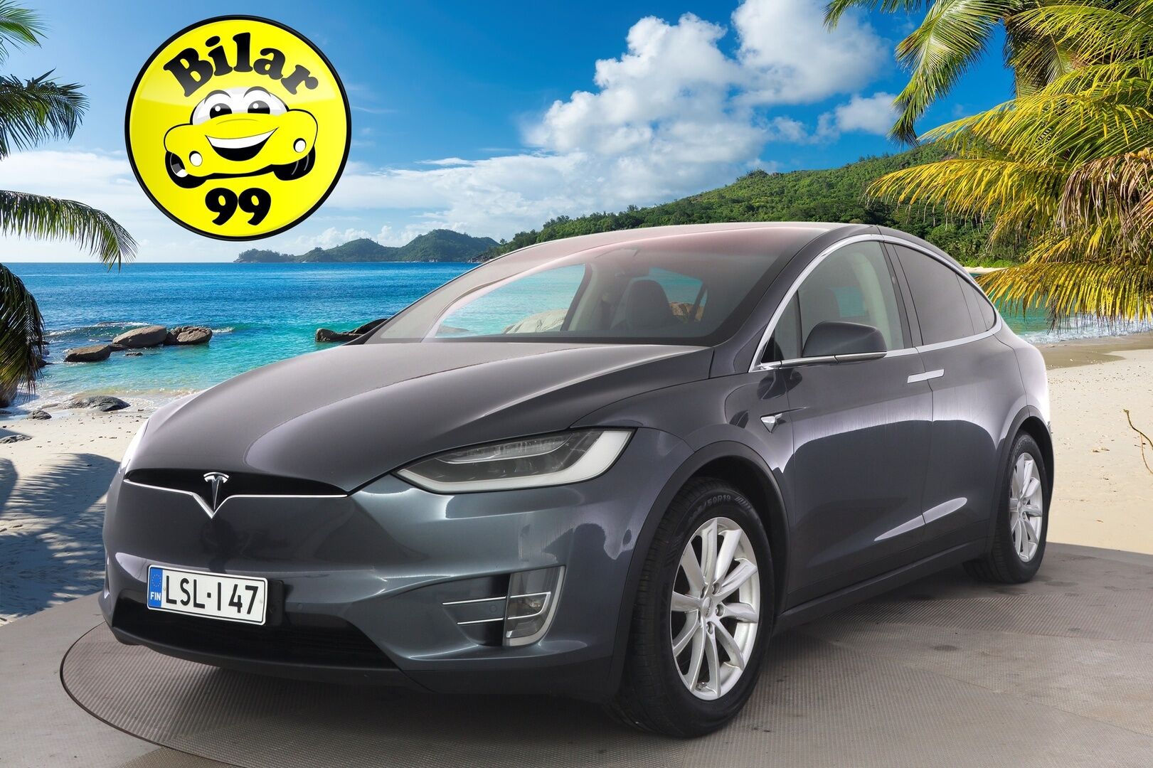 Tesla Model X 2018 75D *Autopilot / CCS / 2x Vanteet / Koukku / Lasikatto* - *JUURI KATSASTETTU / Autopilot / CCS / 2x Vanteet / Koukku