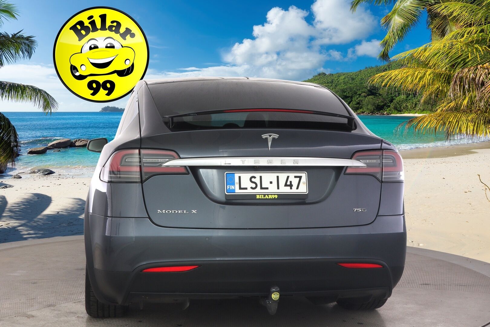 Tesla Model X 2018 75D *Autopilot / CCS / 2x Vanteet / Koukku / Lasikatto* - *JUURI KATSASTETTU / Autopilot / CCS / 2x Vanteet / Koukku